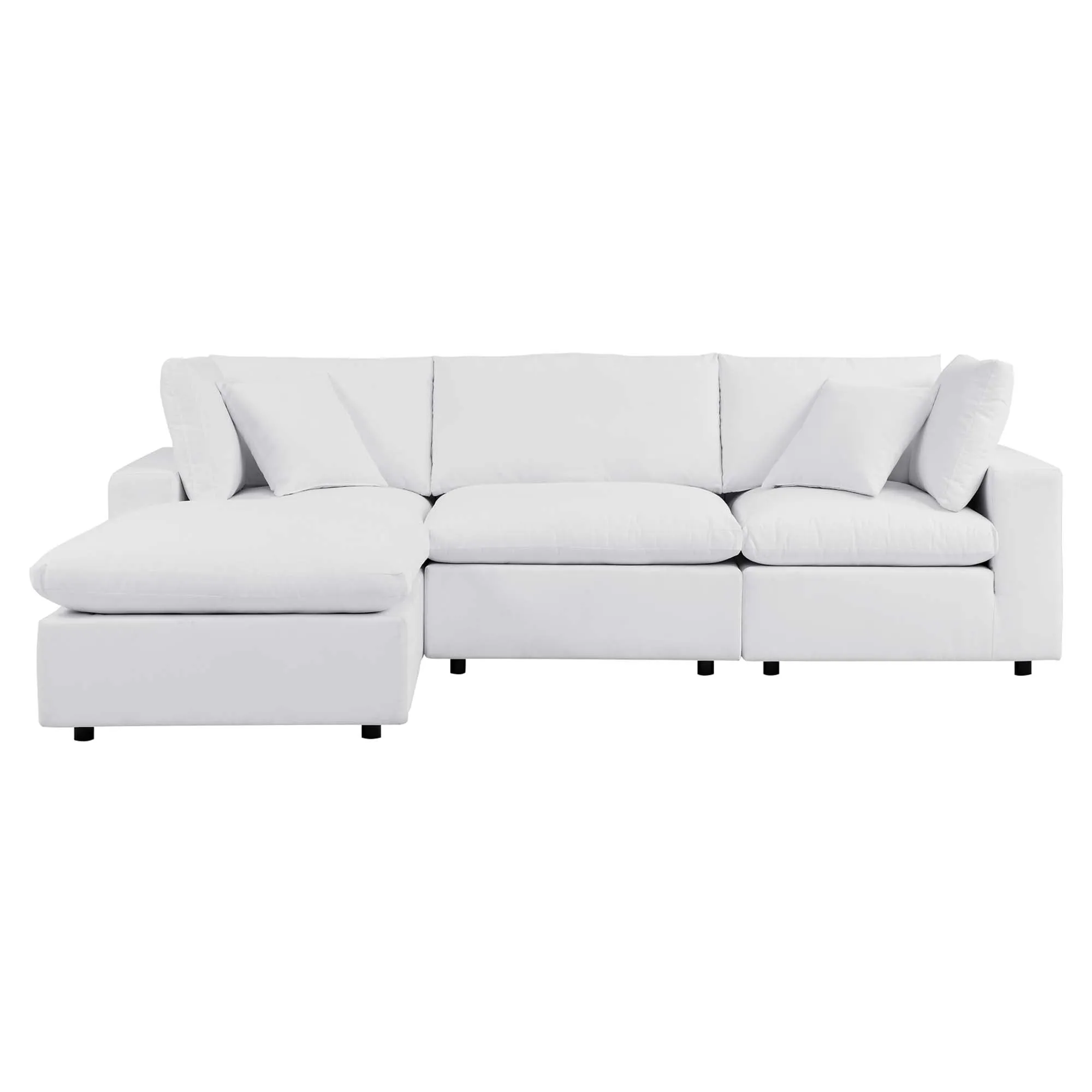Commix 4-Piece Sunbrella® Outdoor Patio Sectional Sofa by Modway