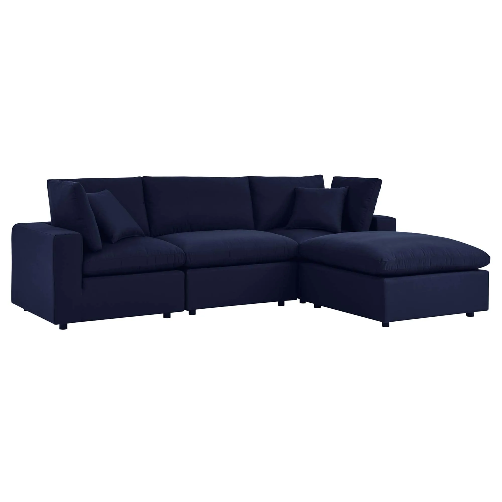 Commix 4-Piece Sunbrella® Outdoor Patio Sectional Sofa by Modway