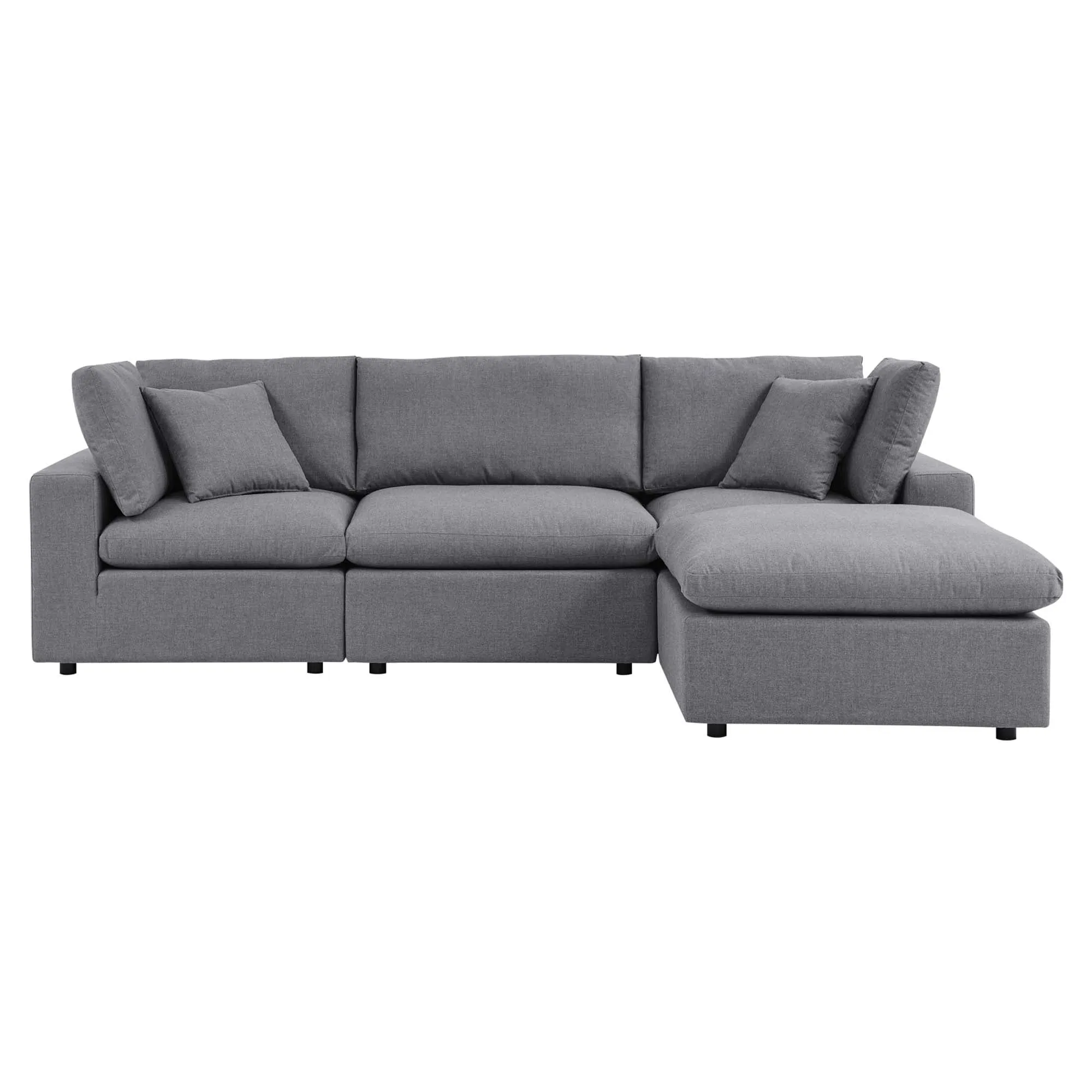 Commix 4-Piece Sunbrella® Outdoor Patio Sectional Sofa by Modway