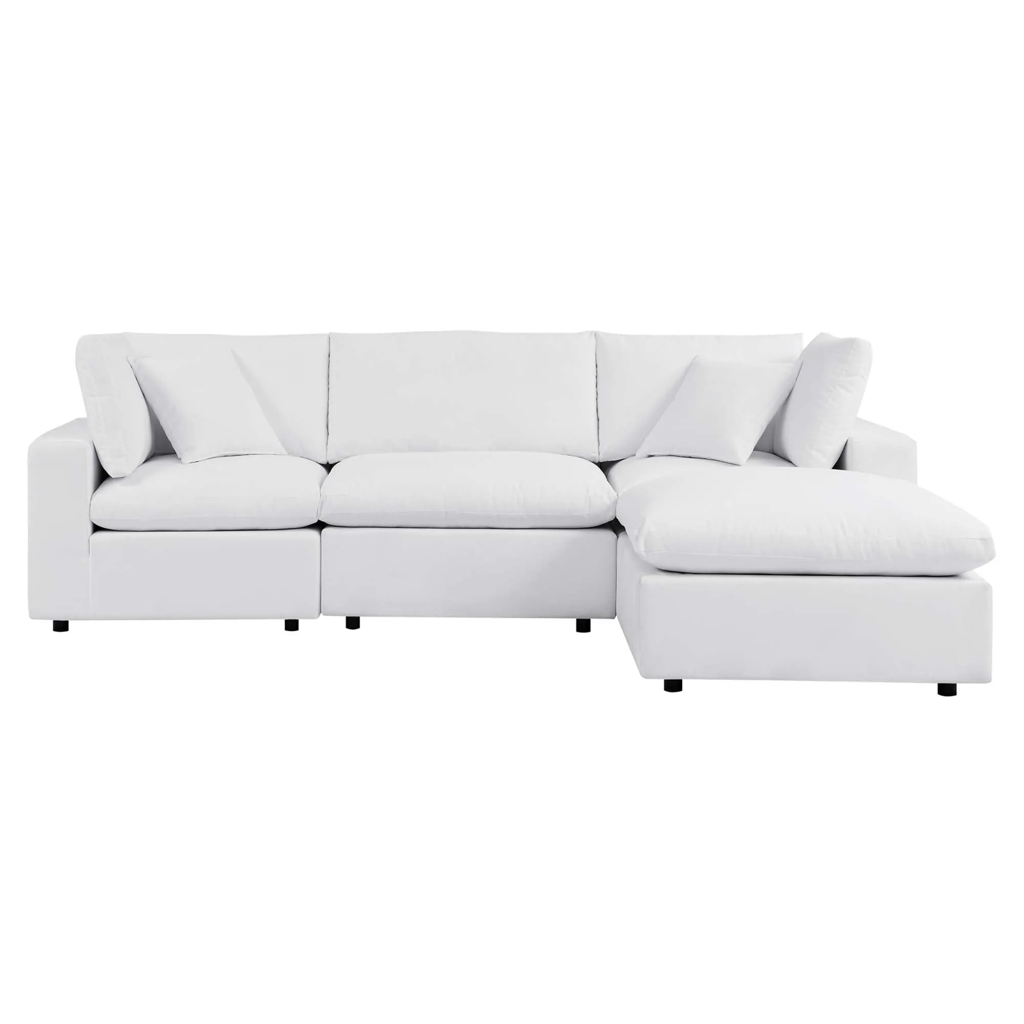 Commix 4-Piece Sunbrella® Outdoor Patio Sectional Sofa by Modway