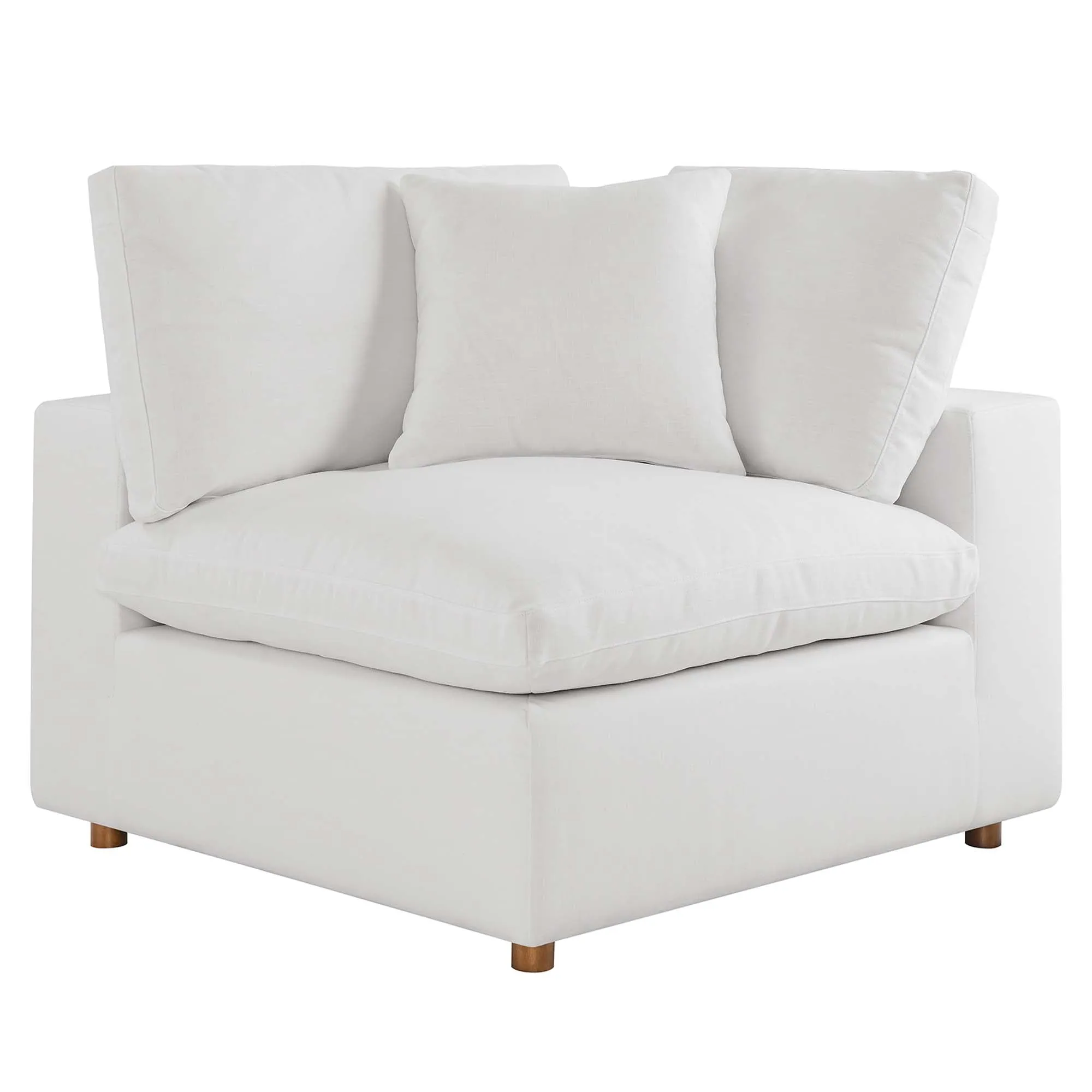 Commix 5-Piece Down Filled Overstuffed Armless Sectional Sofa by Modway