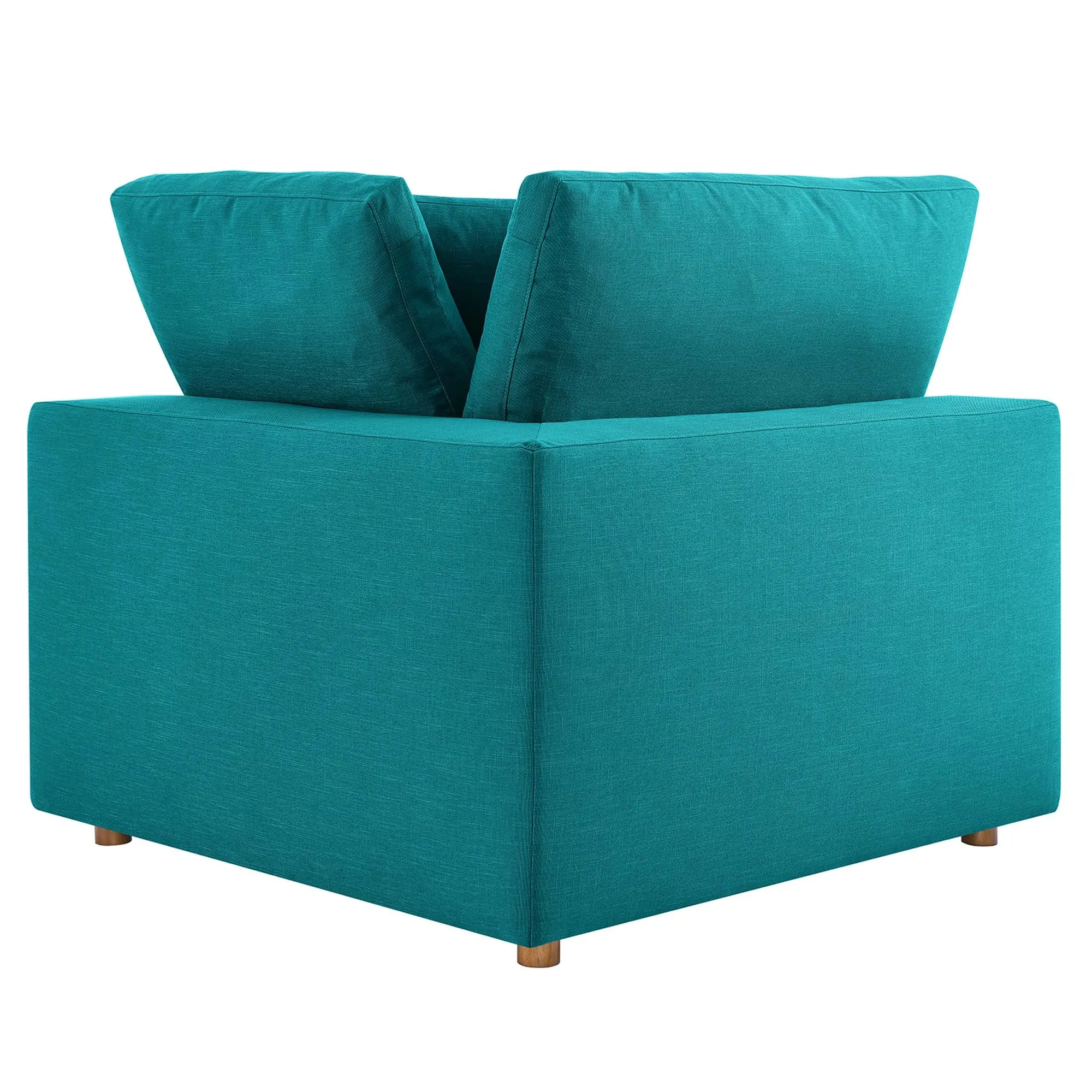 Commix 5-Piece Down Filled Overstuffed Armless Sectional Sofa by Modway