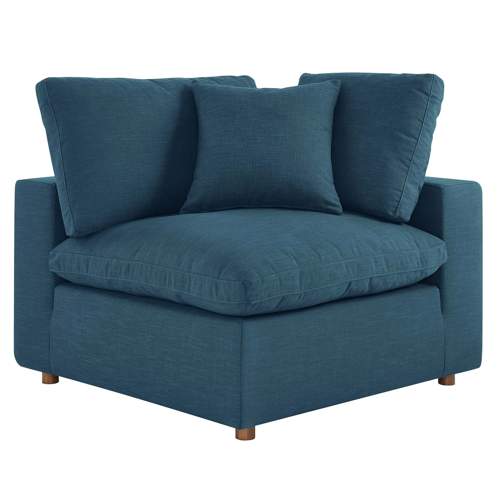 Commix 5-Piece Down Filled Overstuffed Armless Sectional Sofa by Modway