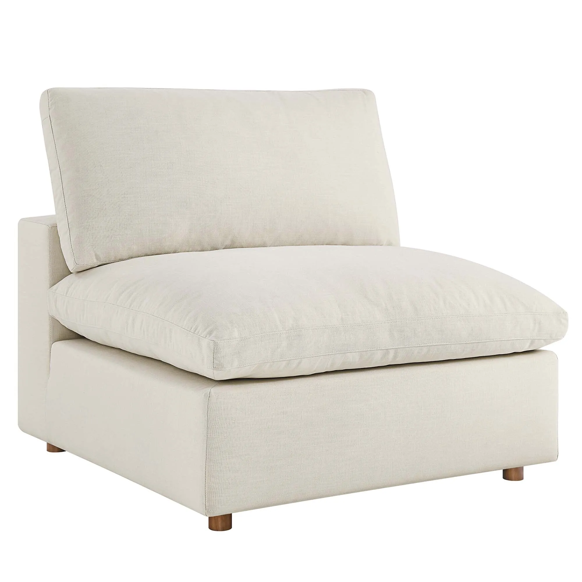Commix 5-Piece Down Filled Overstuffed Armless Sectional Sofa by Modway