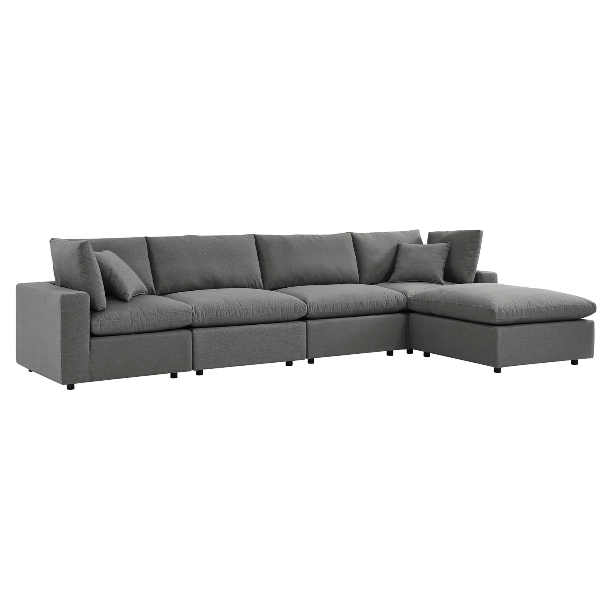 Commix 5-Piece Outdoor Patio Sectional Sofa by Modway