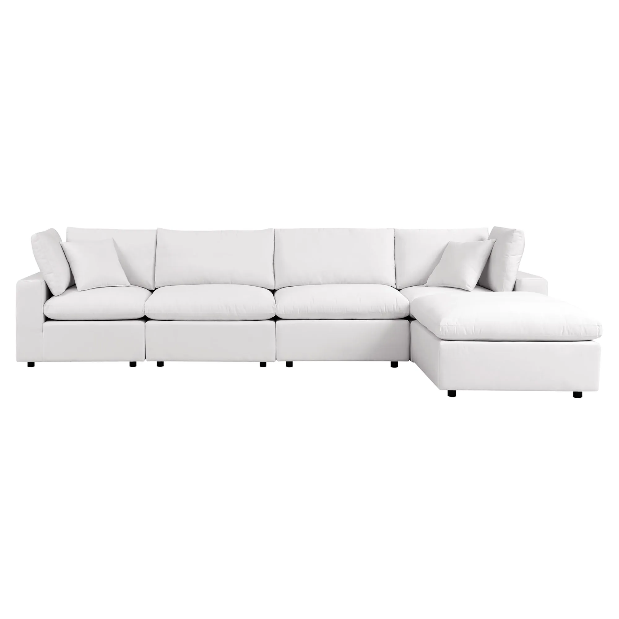 Commix 5-Piece Outdoor Patio Sectional Sofa by Modway