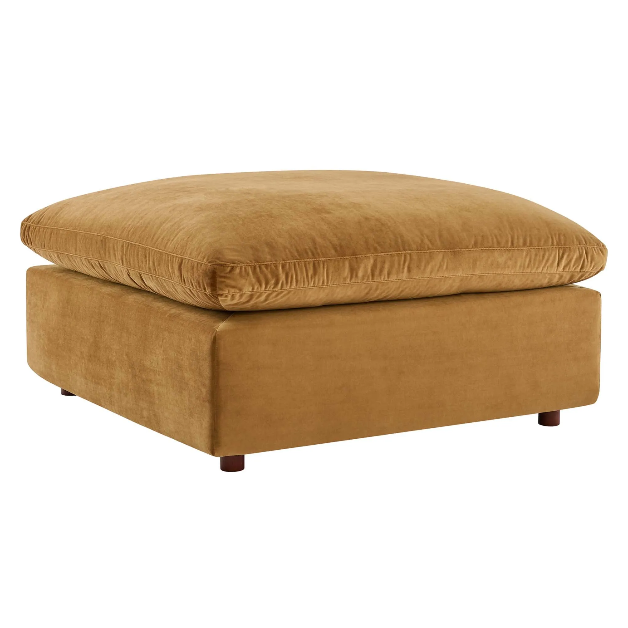 Commix 6-Piece Down Filled Overstuffed Performance Velvet Sectional Sofa by Modway