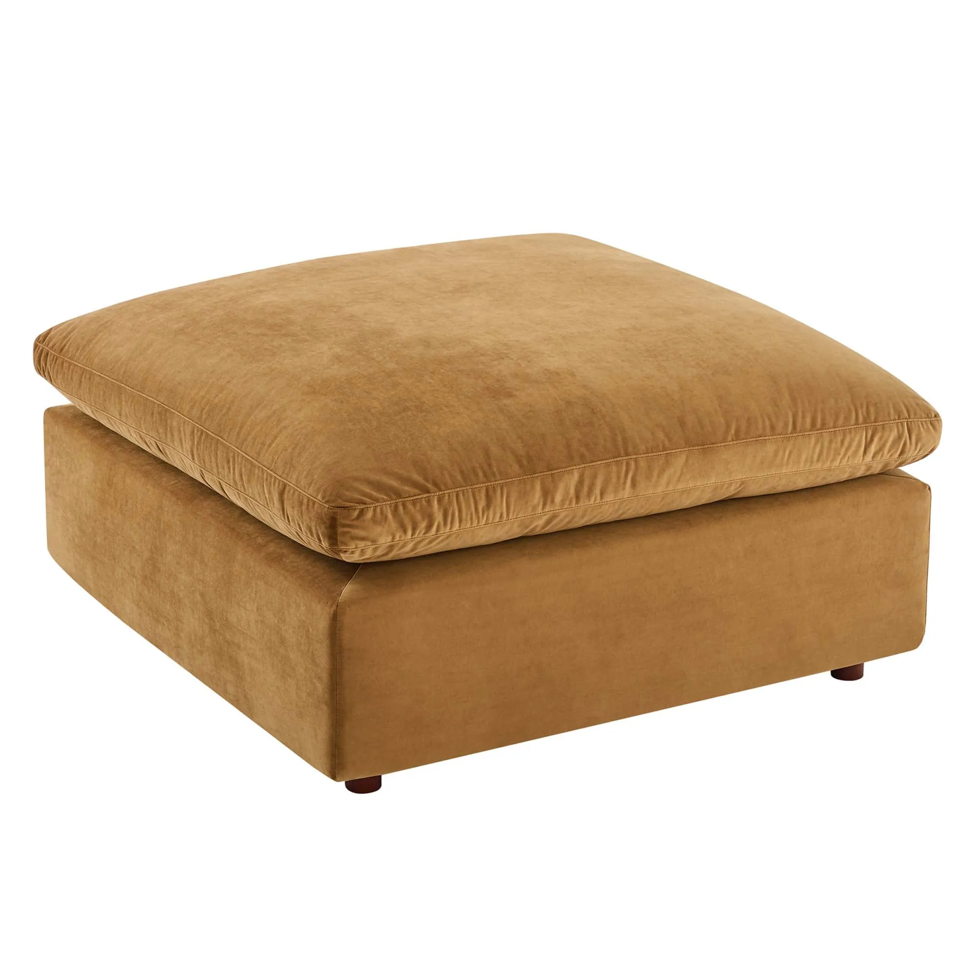 Commix 6-Piece Down Filled Overstuffed Performance Velvet Sectional Sofa by Modway