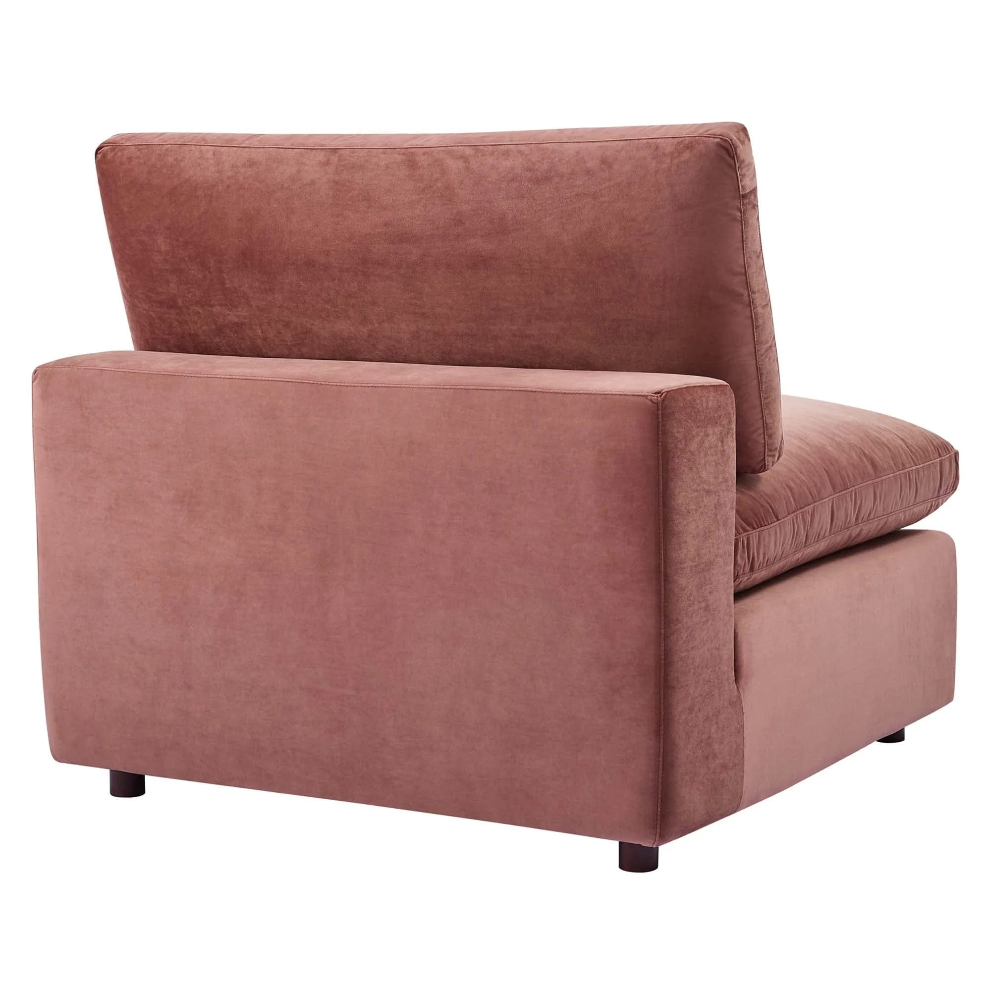 Commix 8-Piece Down Filled Overstuffed Performance Velvet Sectional Sofa by Modway
