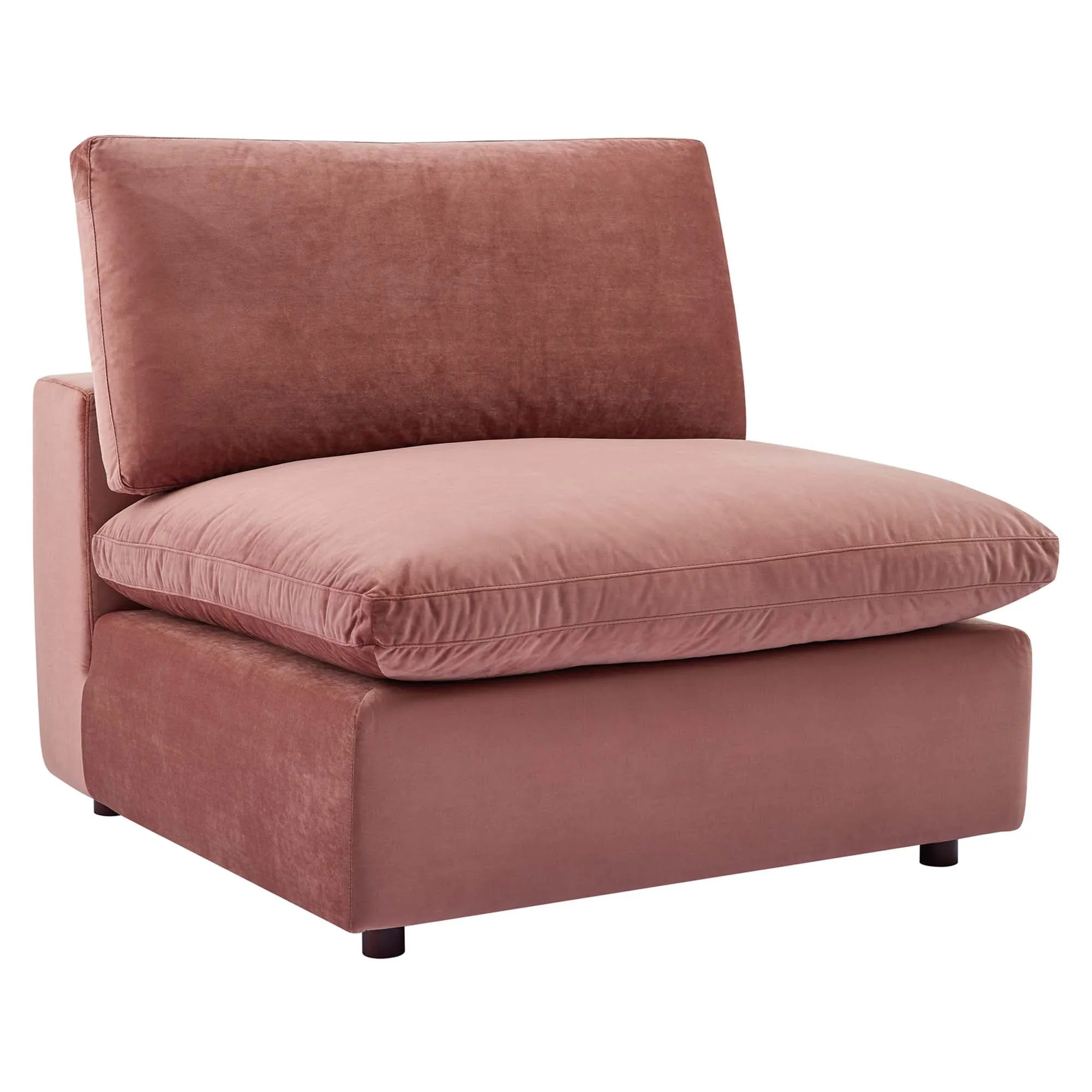 Commix 8-Piece Down Filled Overstuffed Performance Velvet Sectional Sofa by Modway