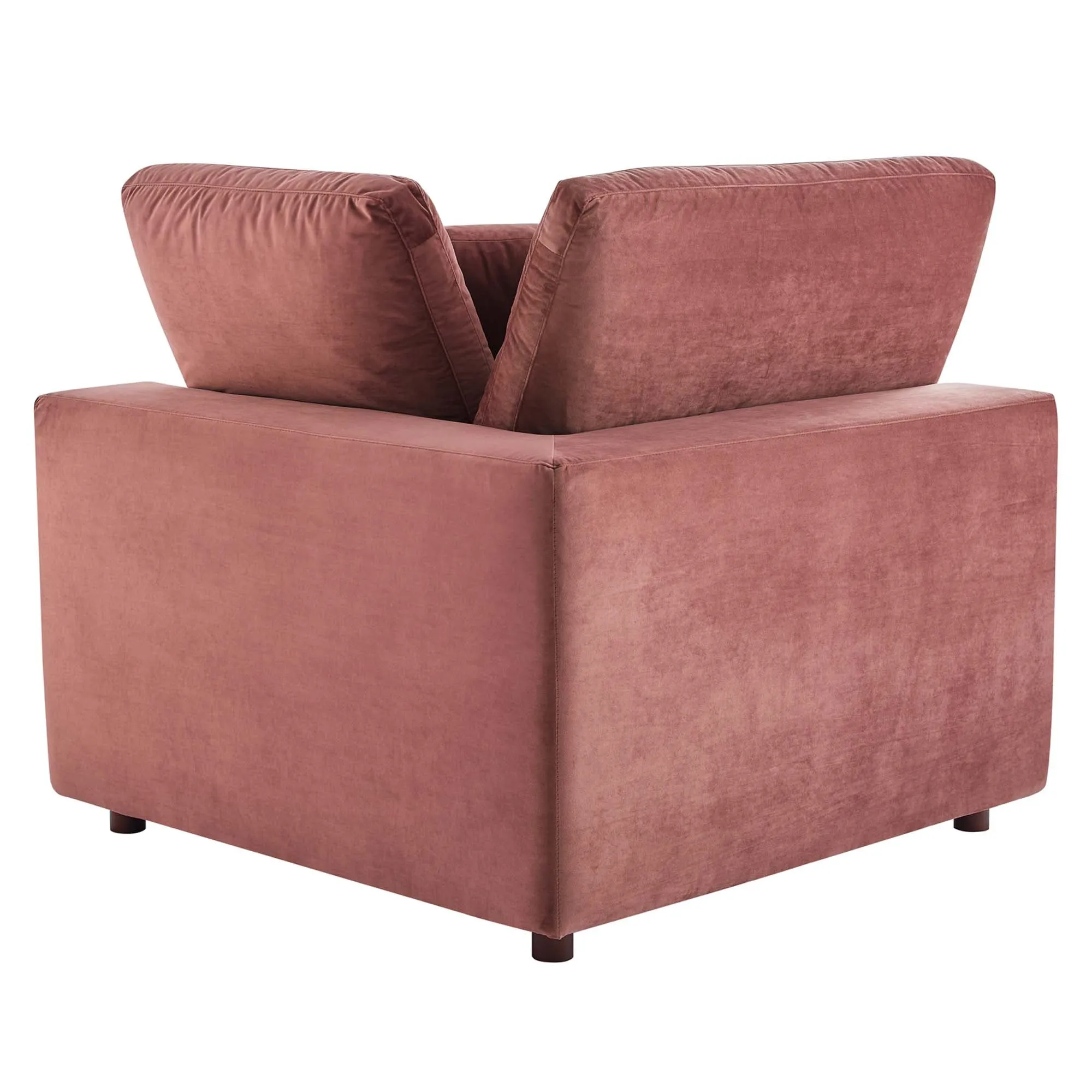 Commix 8-Piece Down Filled Overstuffed Performance Velvet Sectional Sofa by Modway