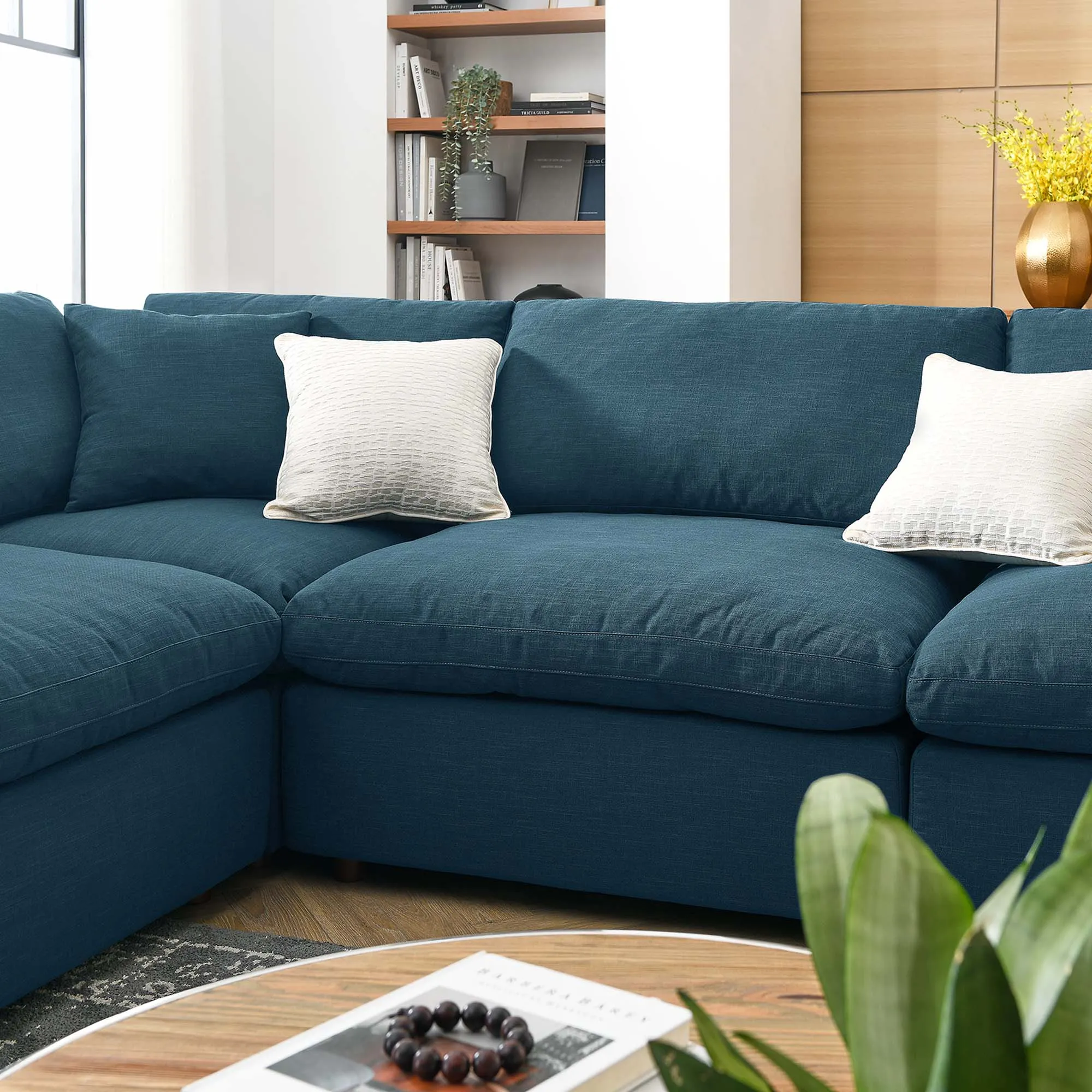 Commix 8-Piece Down Filled Overstuffed Sectional Sofa by Modway