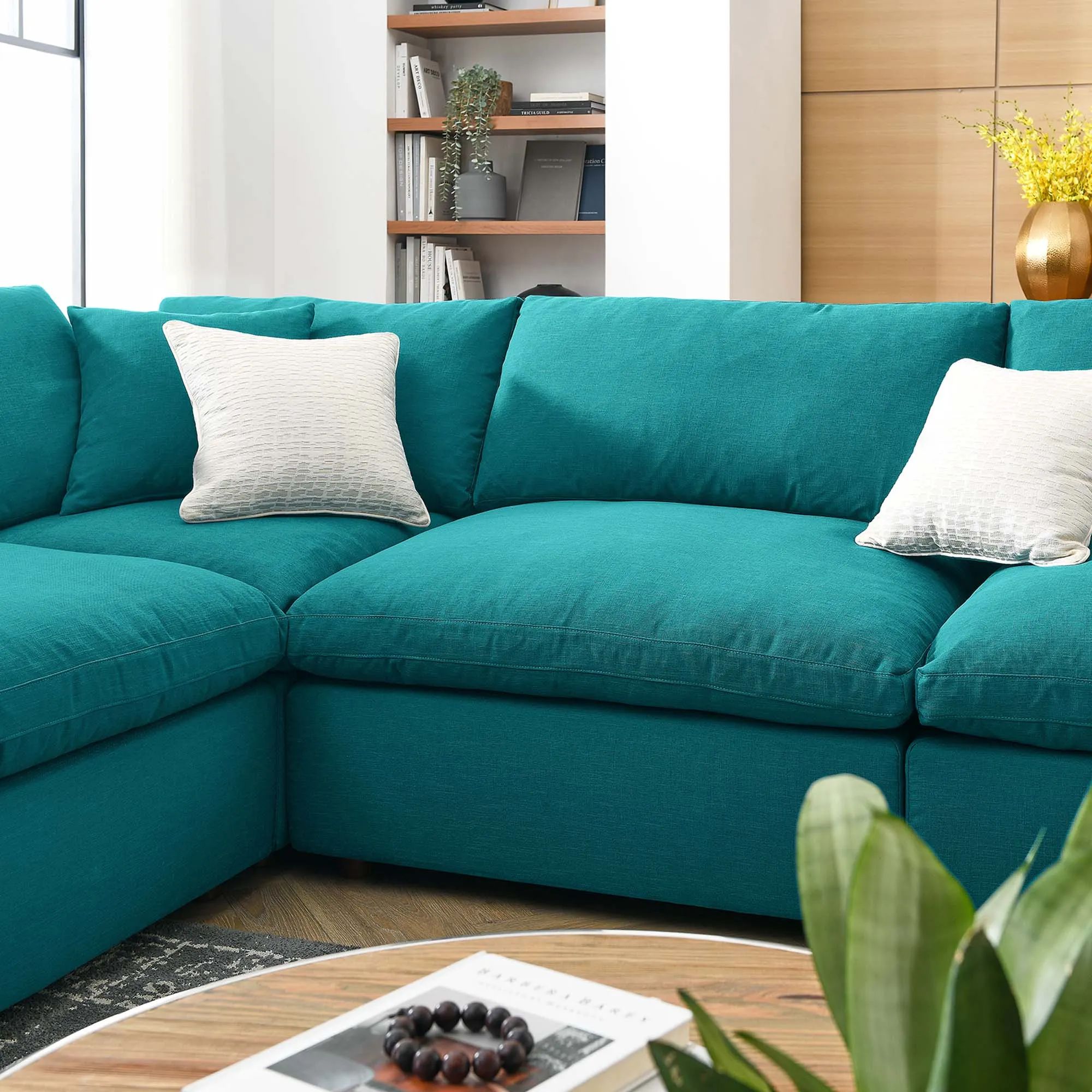 Commix 8-Piece Down Filled Overstuffed Sectional Sofa by Modway