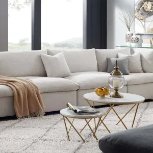Commix Down Filled Overstuffed 3-Piece Armless Sectional Sofa by Modway