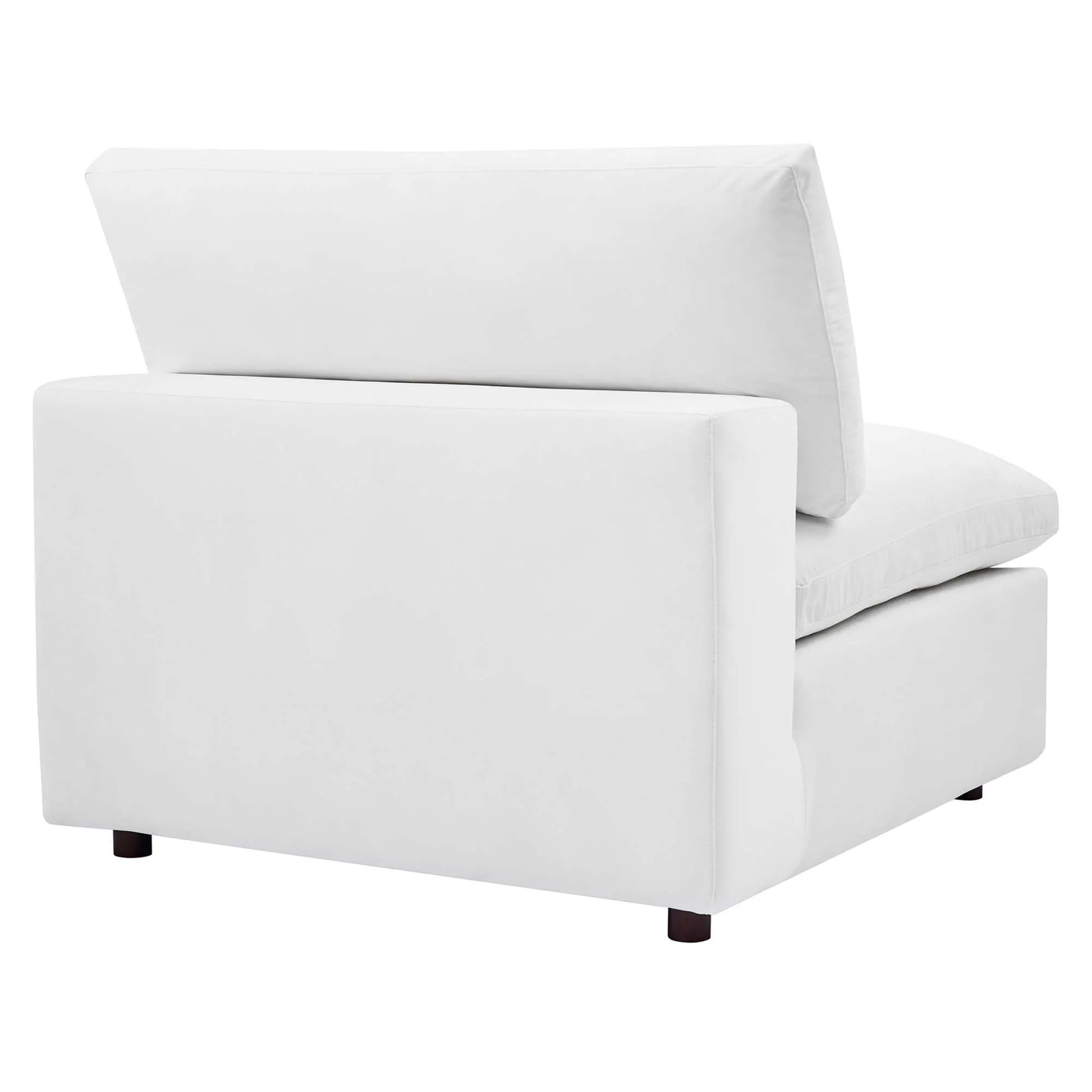 Commix Down Filled Overstuffed Performance Velvet 3-Seater Sofa by Modway