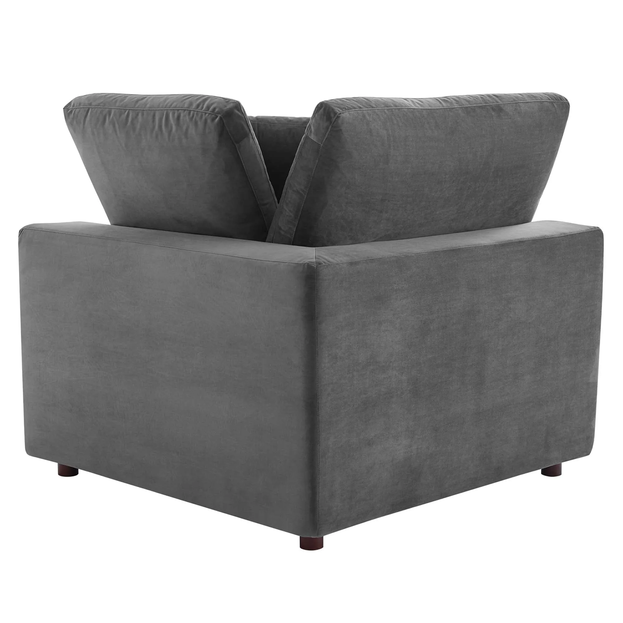 Commix Down Filled Overstuffed Performance Velvet 3-Seater Sofa by Modway