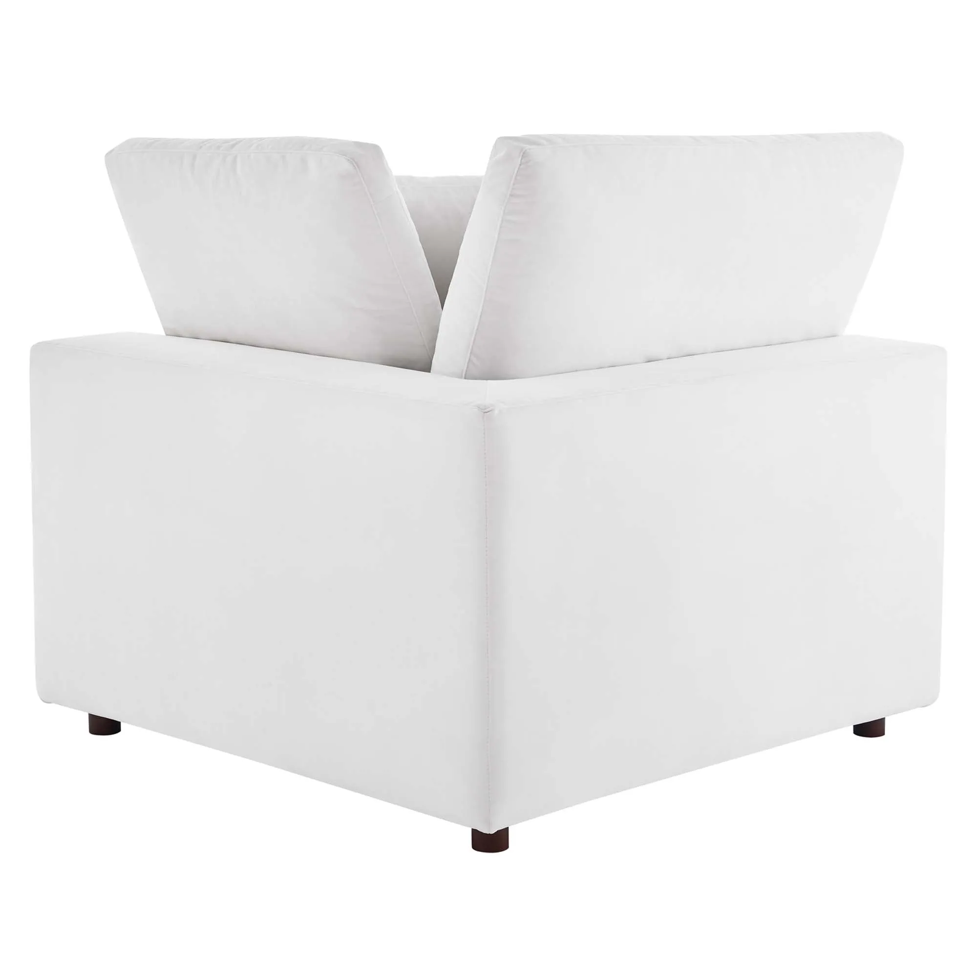 Commix Down Filled Overstuffed Performance Velvet 3-Seater Sofa by Modway