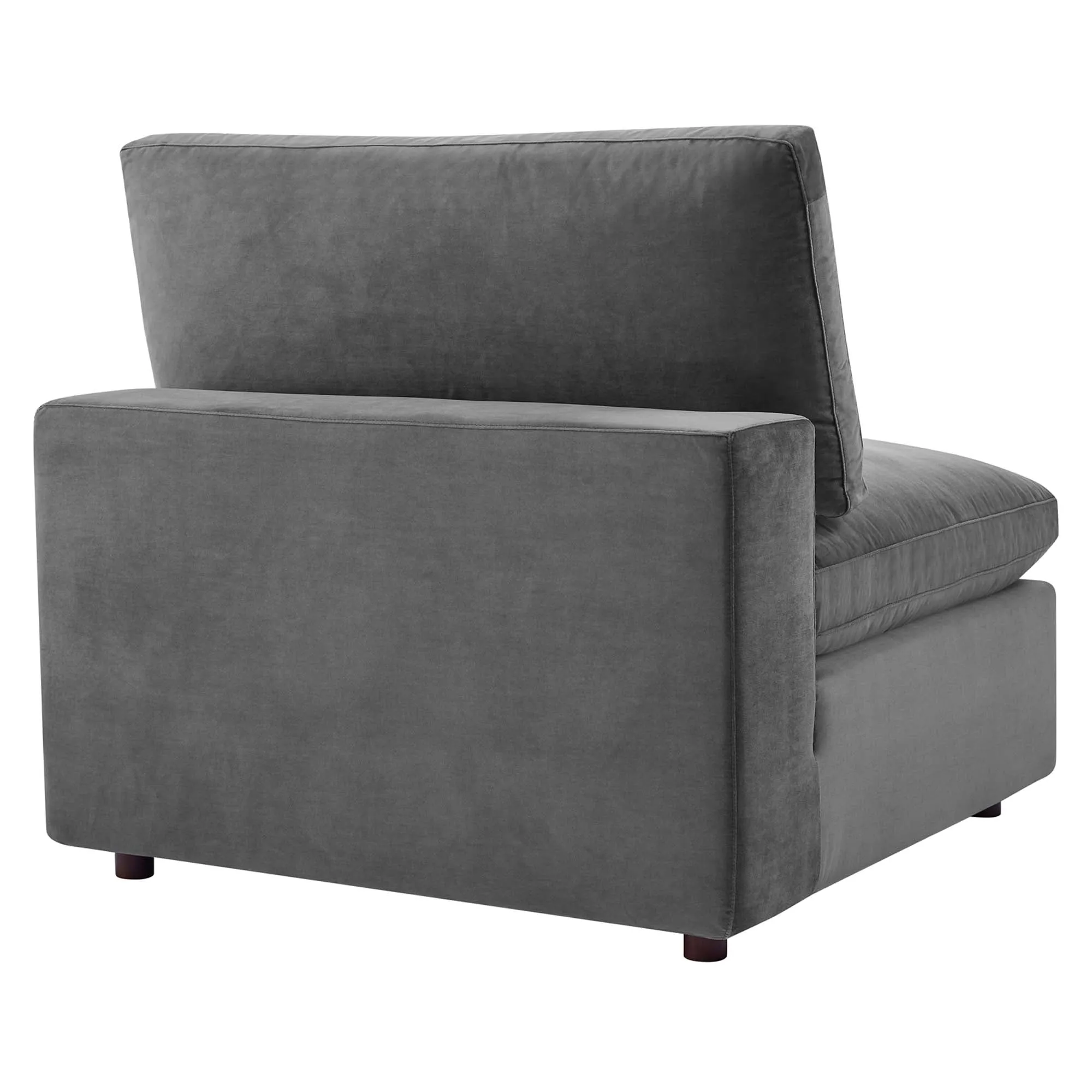Commix Down Filled Overstuffed Performance Velvet 3-Seater Sofa by Modway