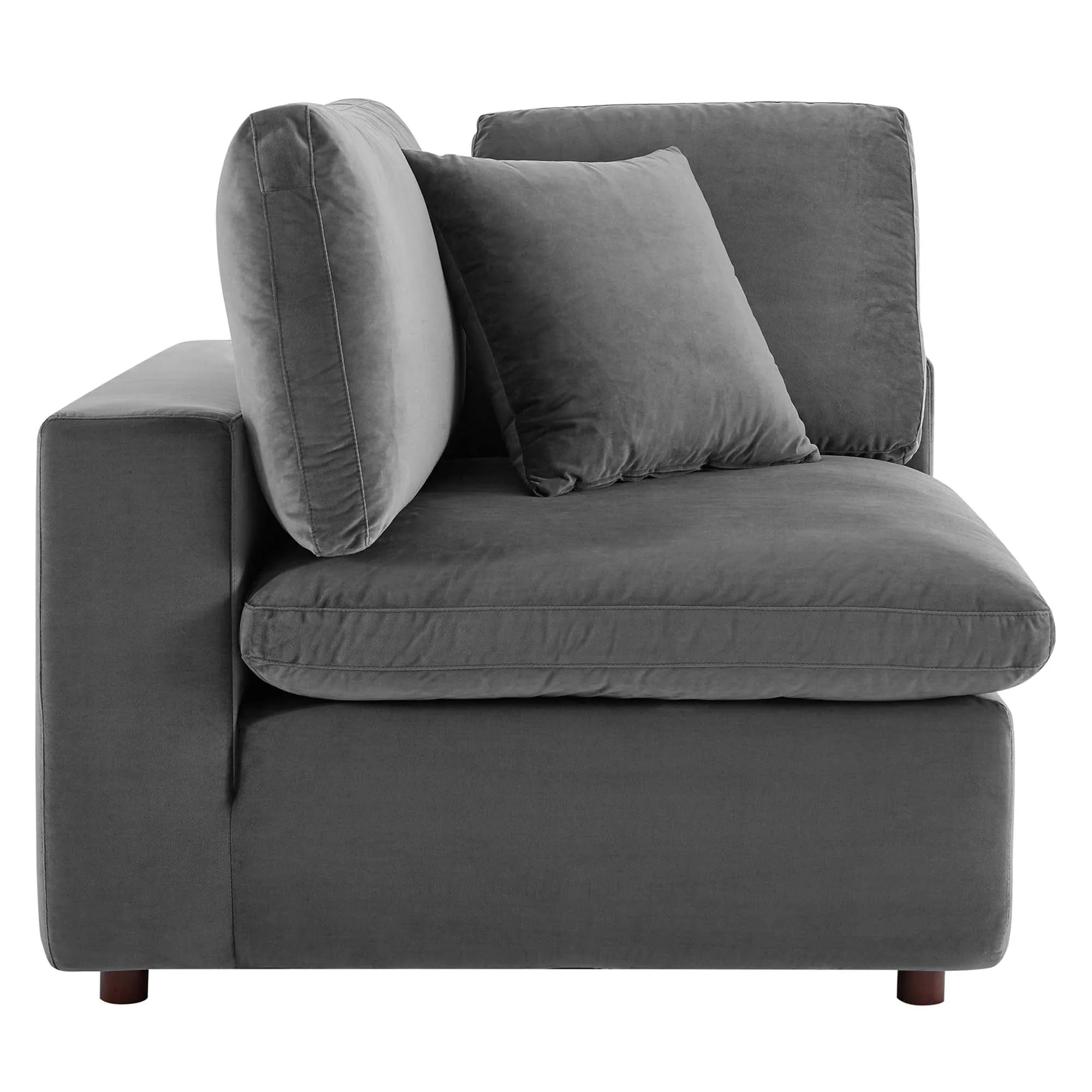 Commix Down Filled Overstuffed Performance Velvet 4-Seater Sofa by Modway