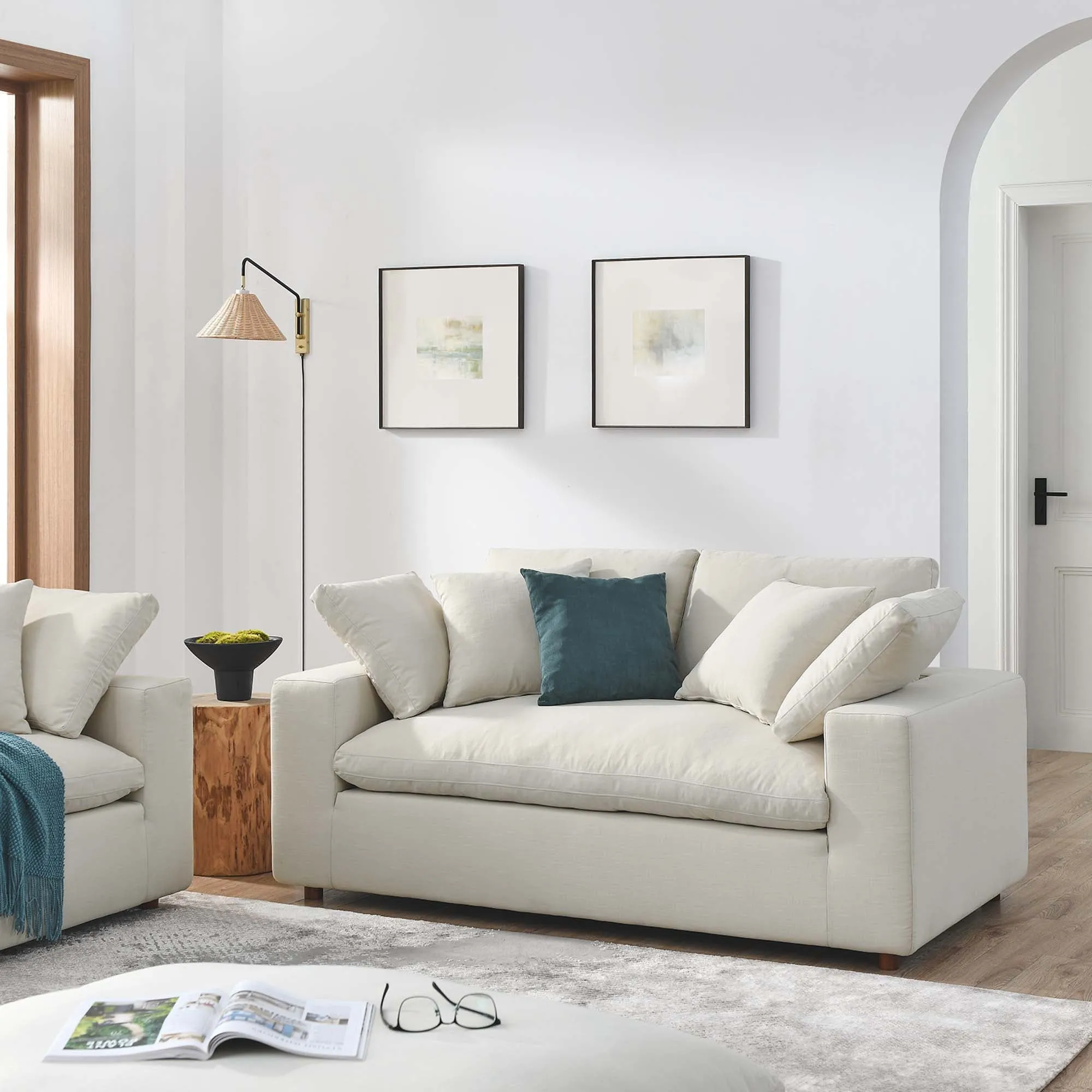 Commix Single Loveseat by Modway