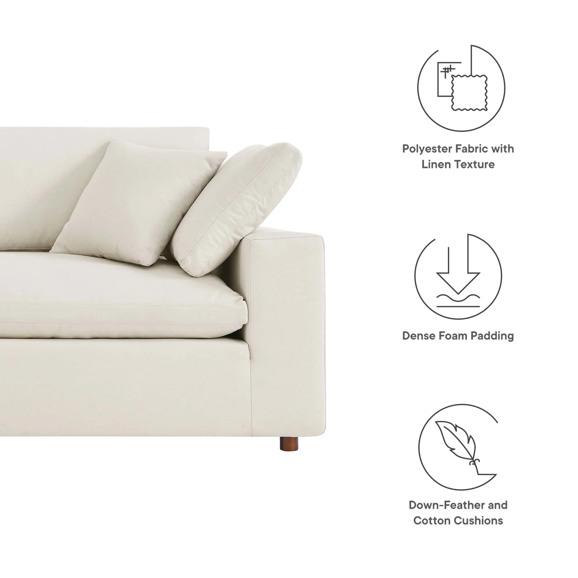 Commix Single Sofa by Modway