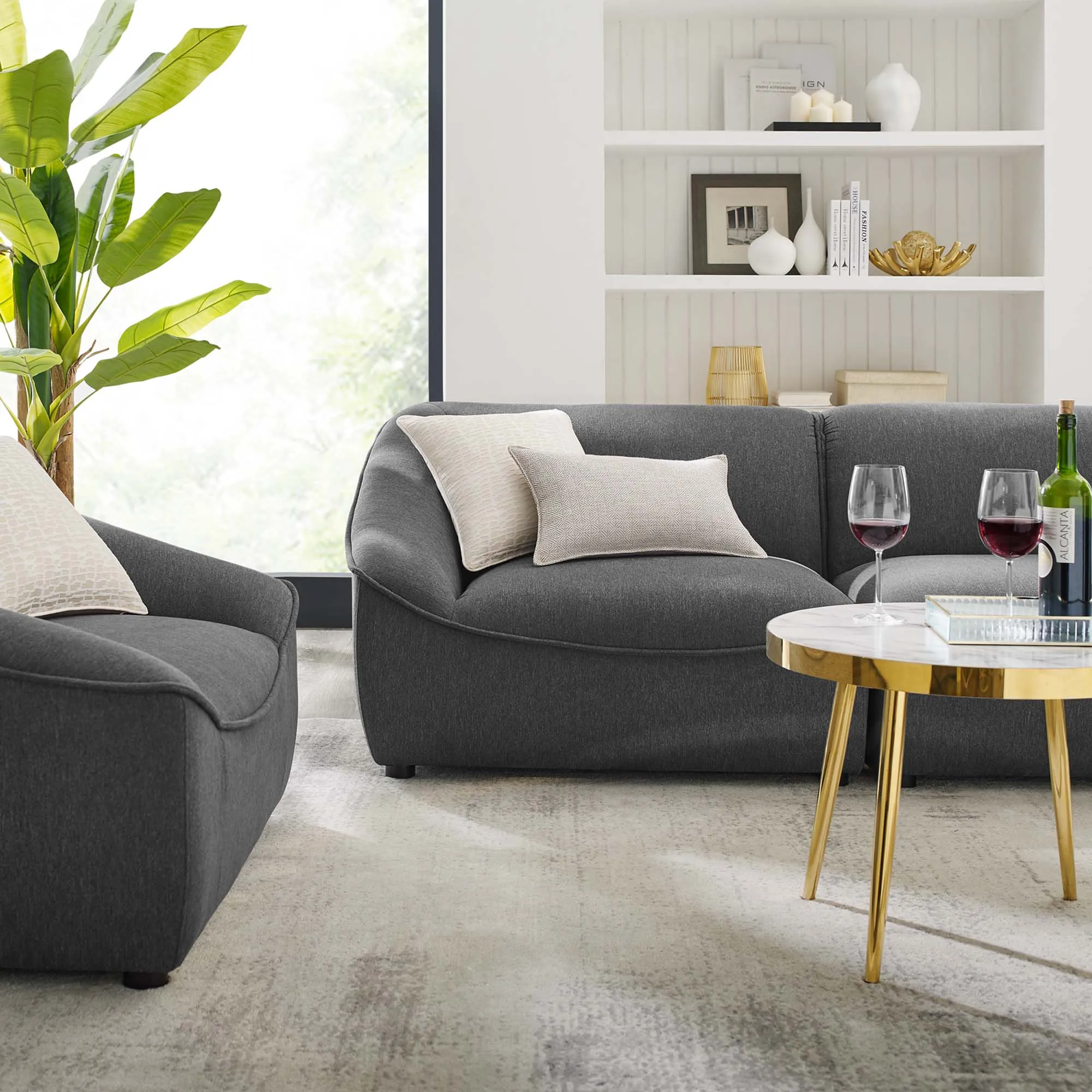 Comprise 4-Piece Living Room Set by Modway