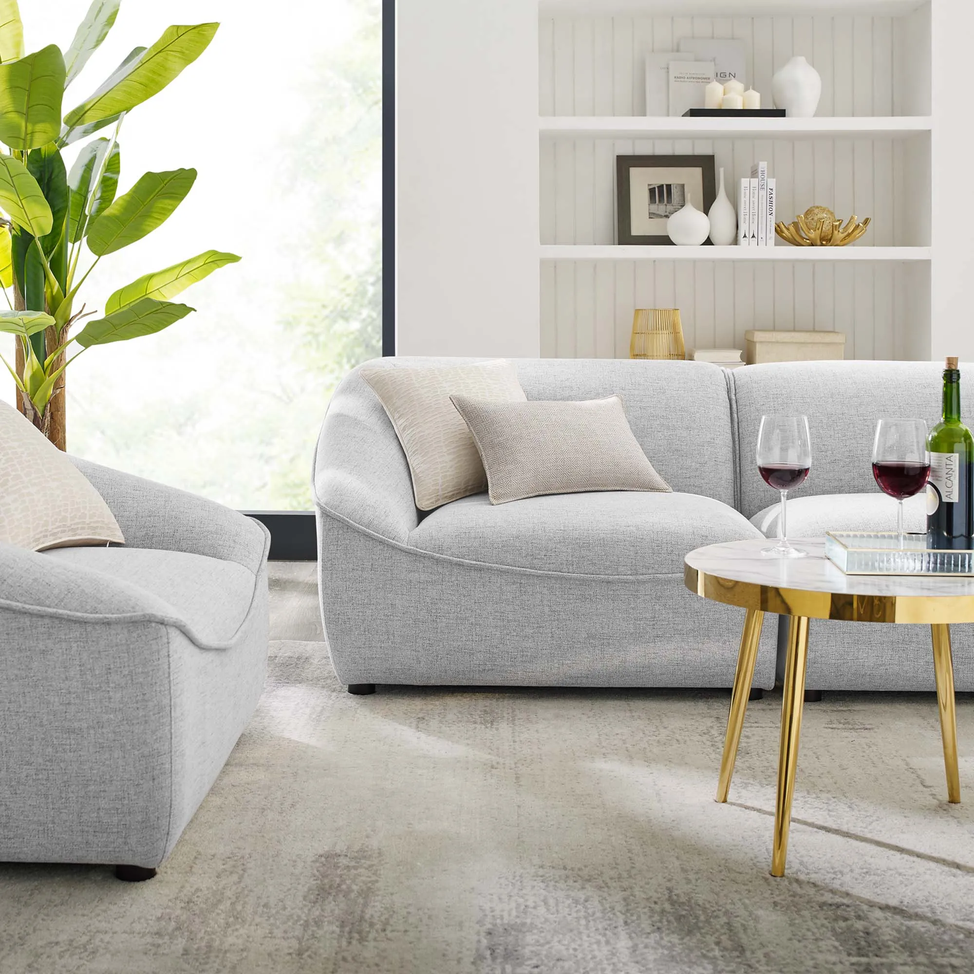 Comprise 4-Piece Living Room Set by Modway