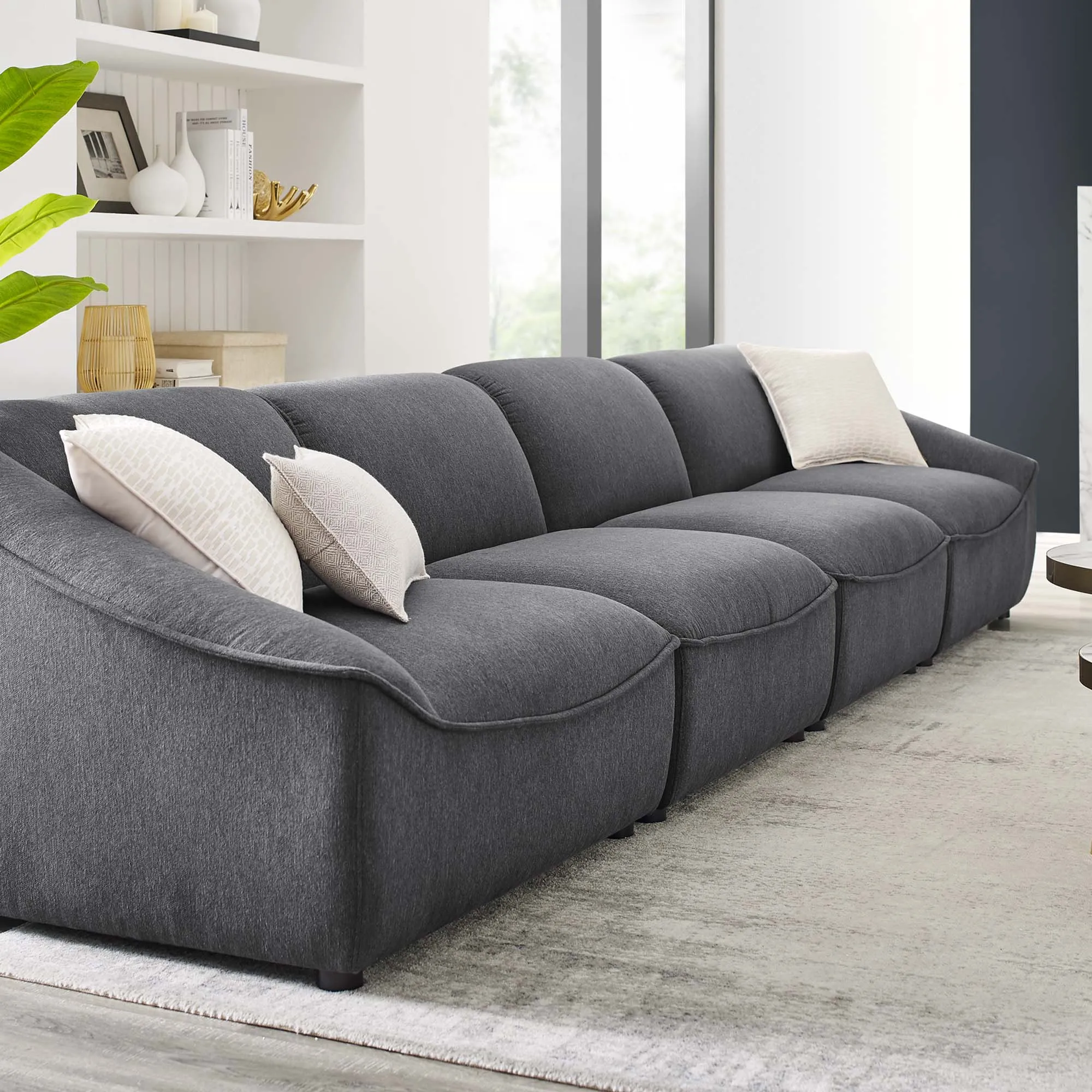 Comprise 4-Piece Sofa by Modway