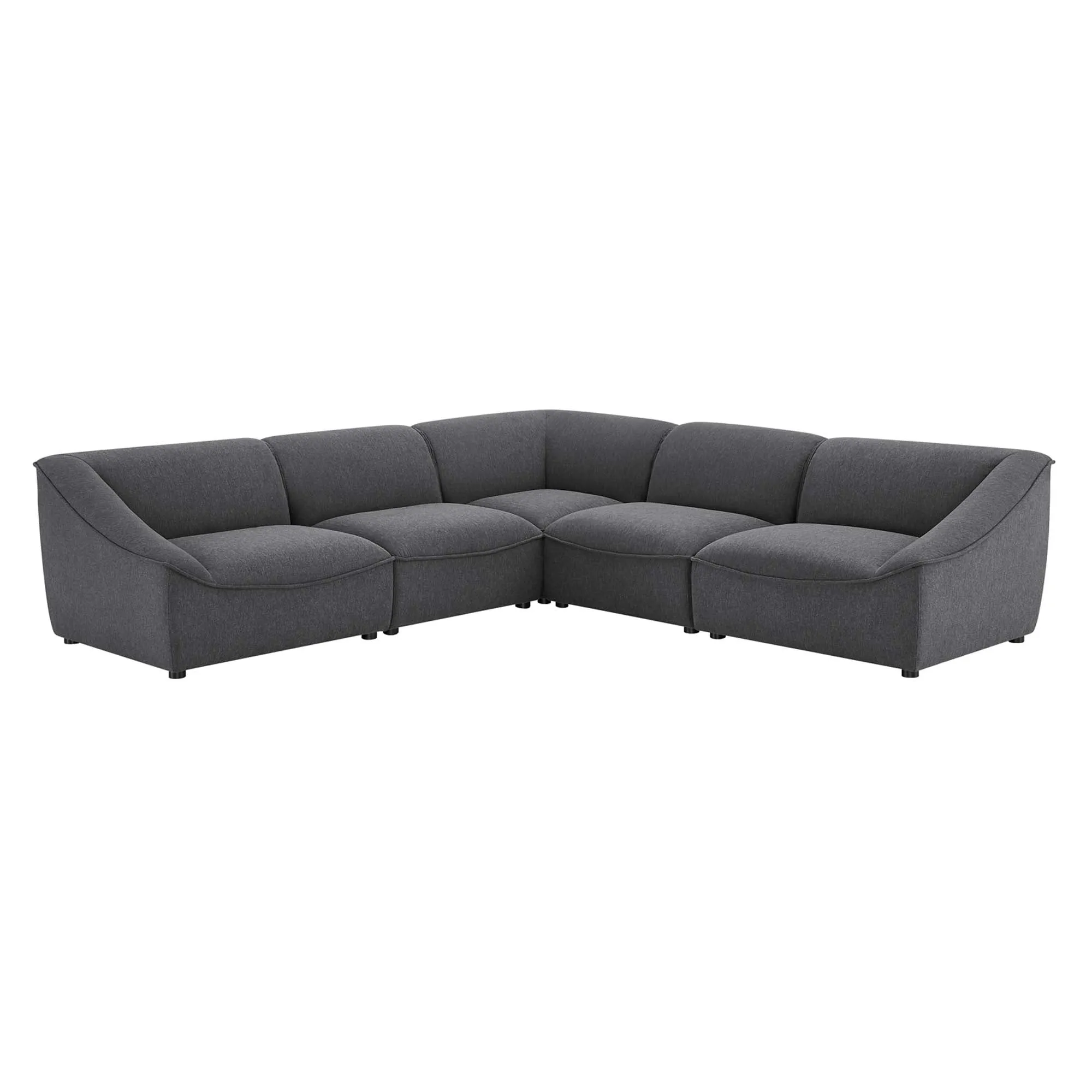 Comprise 5-Piece Sectional Sofa by Modway