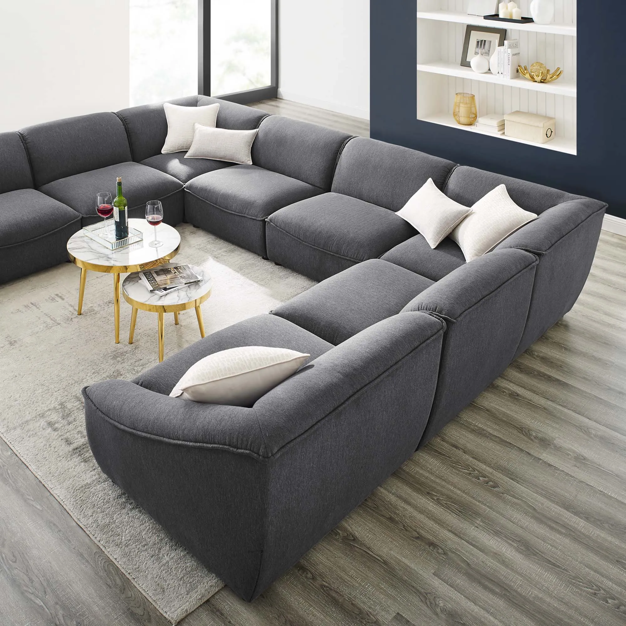 Comprise 8-Piece Sectional Sofa by Modway