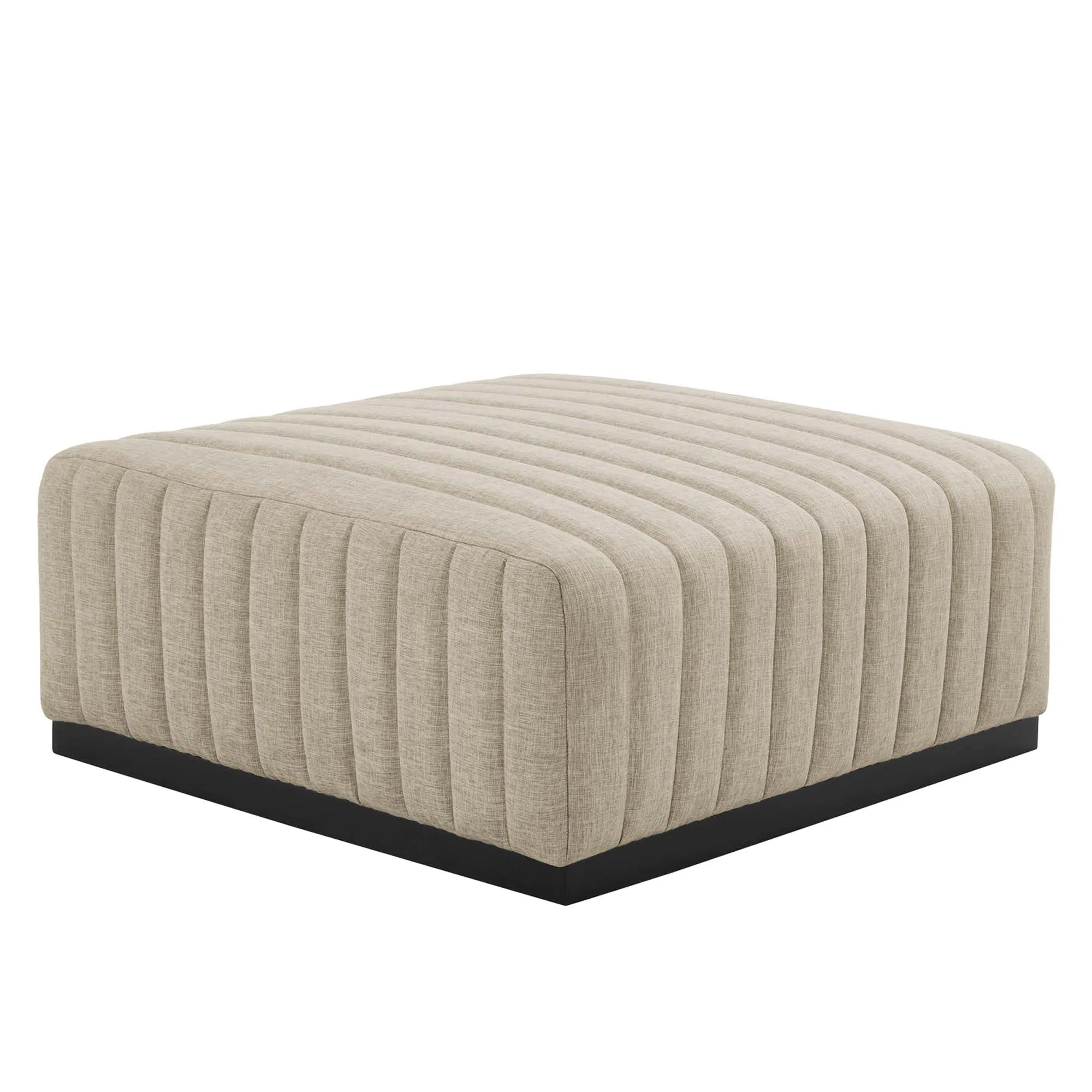 Conjure 6-Piece Channel Tufted Upholstered Fabric Sectional Sofa by Modway
