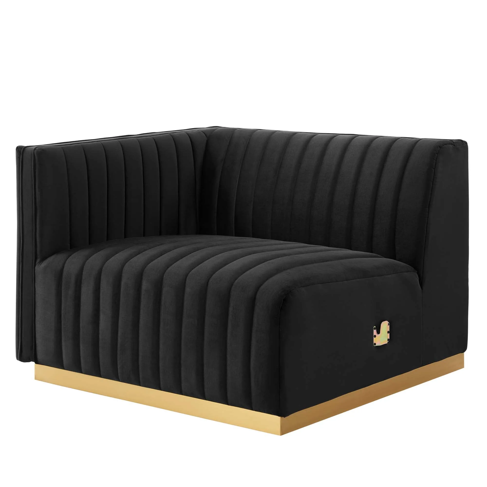 Conjure Channel Tufted Performance Velvet Loveseat by Modway