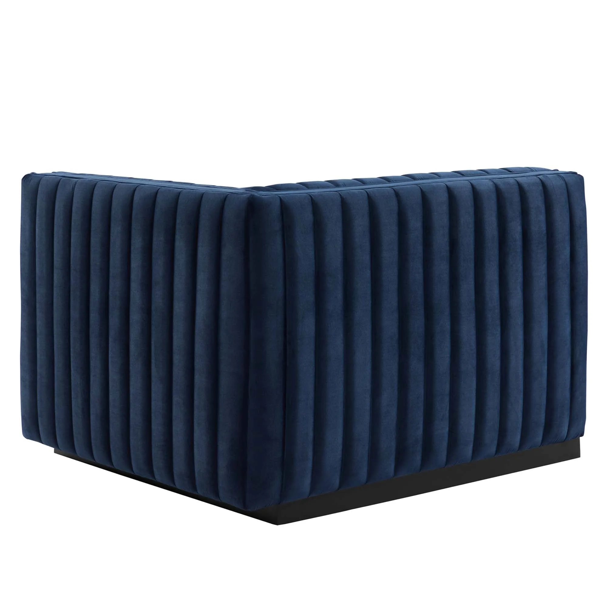Conjure Channel Tufted Performance Velvet Sofa by Modway
