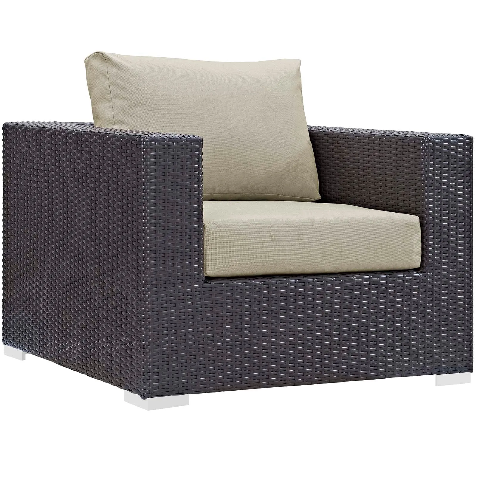Convene 3 Piece Set Outdoor Patio with Fire Pit by Modway