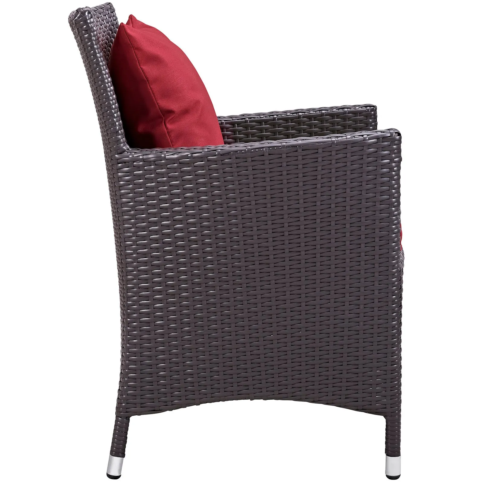 Convene 4 Piece Outdoor Patio Dining Set by Modway