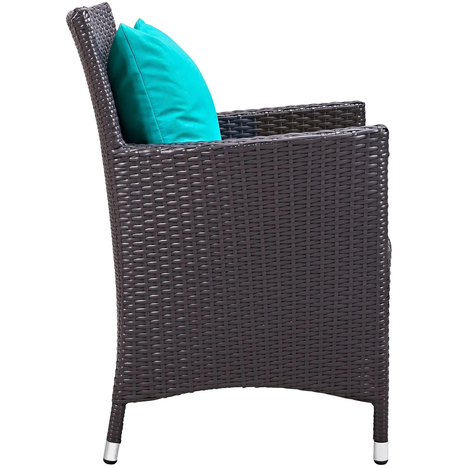Convene 4 Piece Outdoor Patio Dining Set by Modway