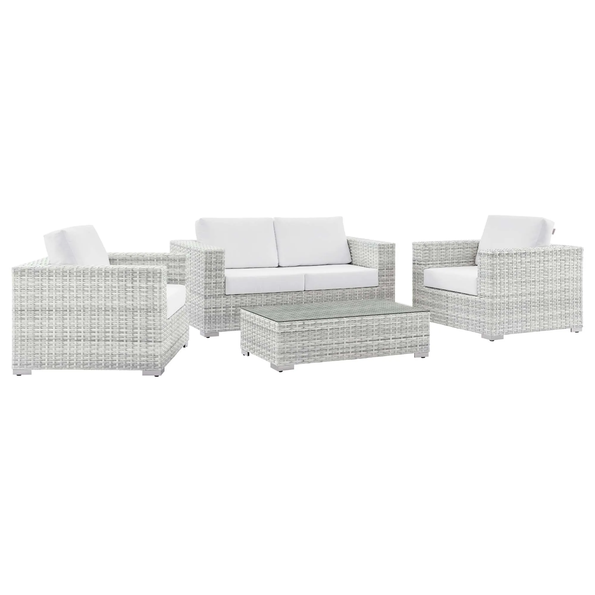 Convene 4-Piece Outdoor Patio Set by Modway