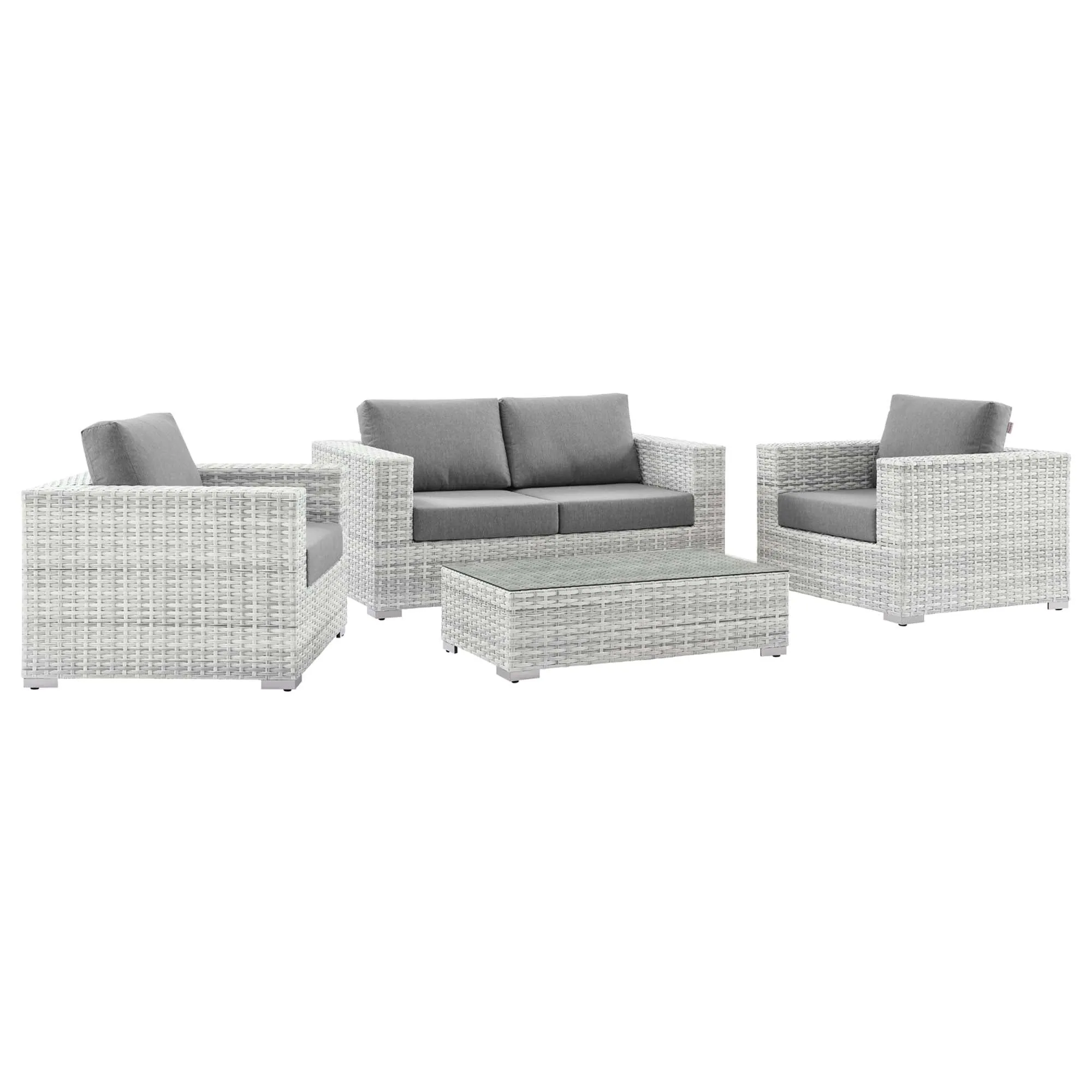 Convene 4-Piece Outdoor Patio Set by Modway