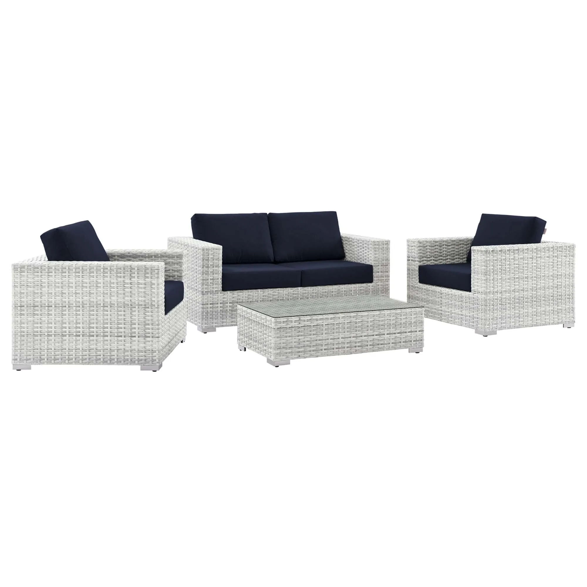 Convene 4-Piece Outdoor Patio Set by Modway