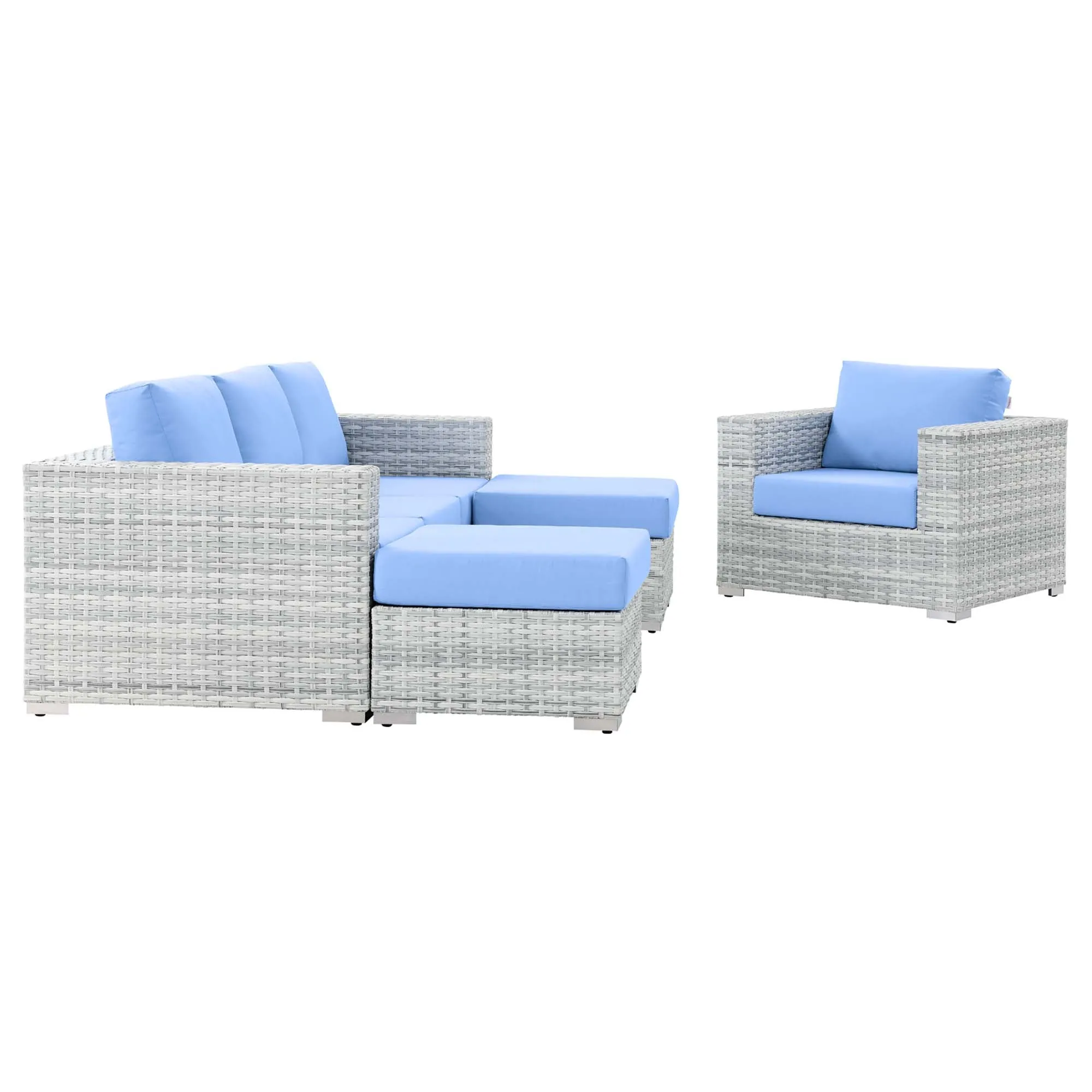 Convene 4-Piece Outdoor Patio Set by Modway