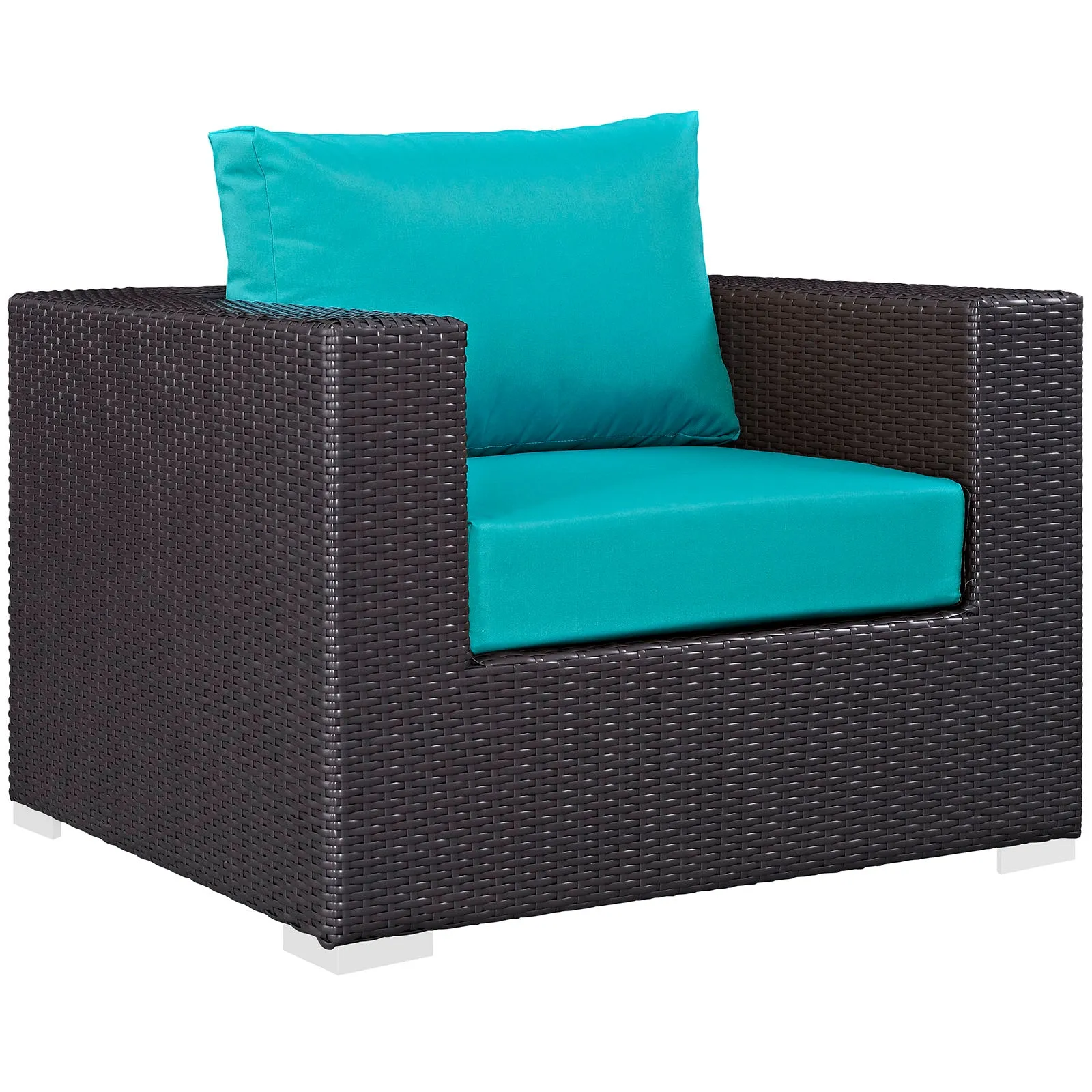 Convene 5 Piece Outdoor Patio Sectional Set by Modway