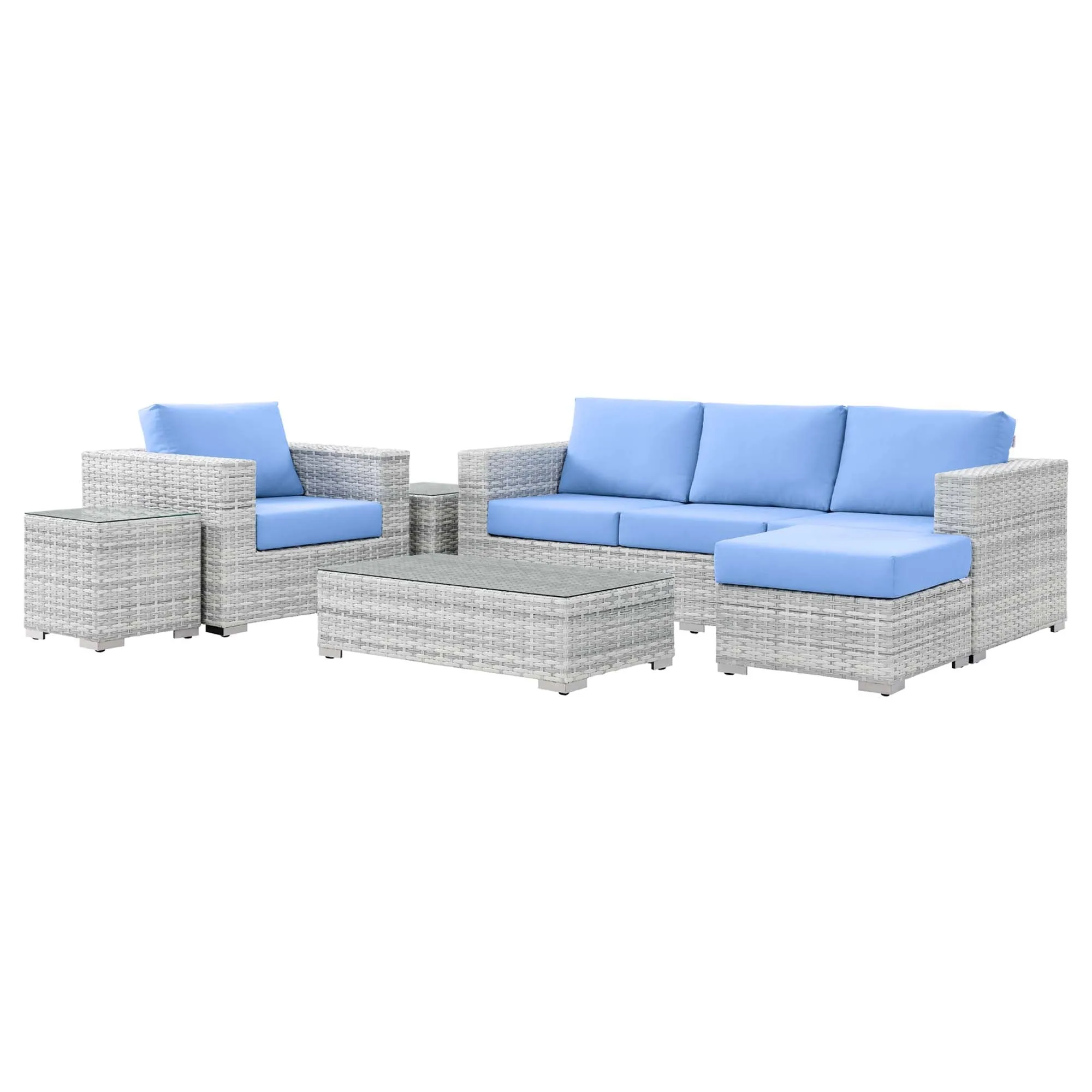 Convene 6-Piece Outdoor Patio Set by Modway