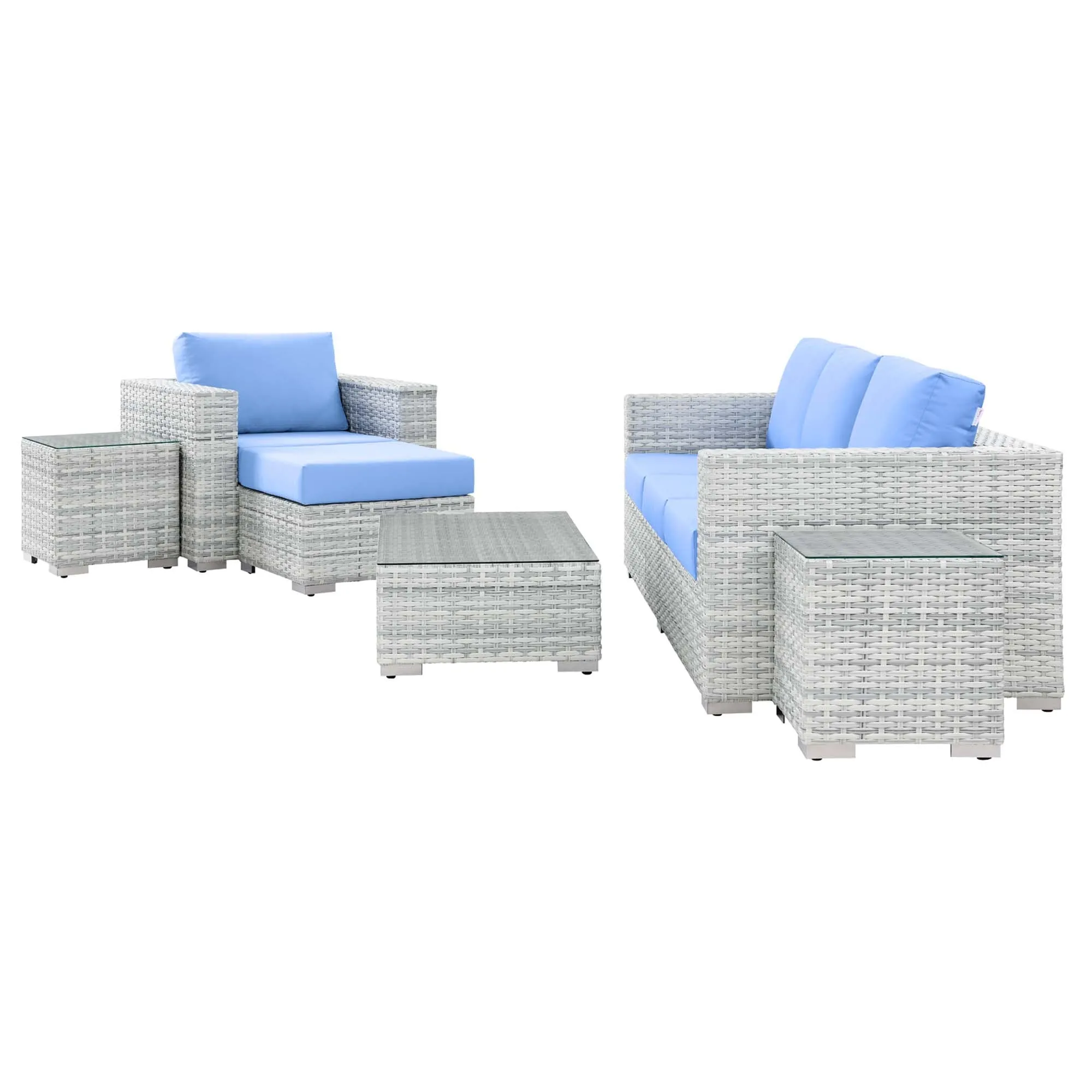 Convene 6-Piece Outdoor Patio Set by Modway