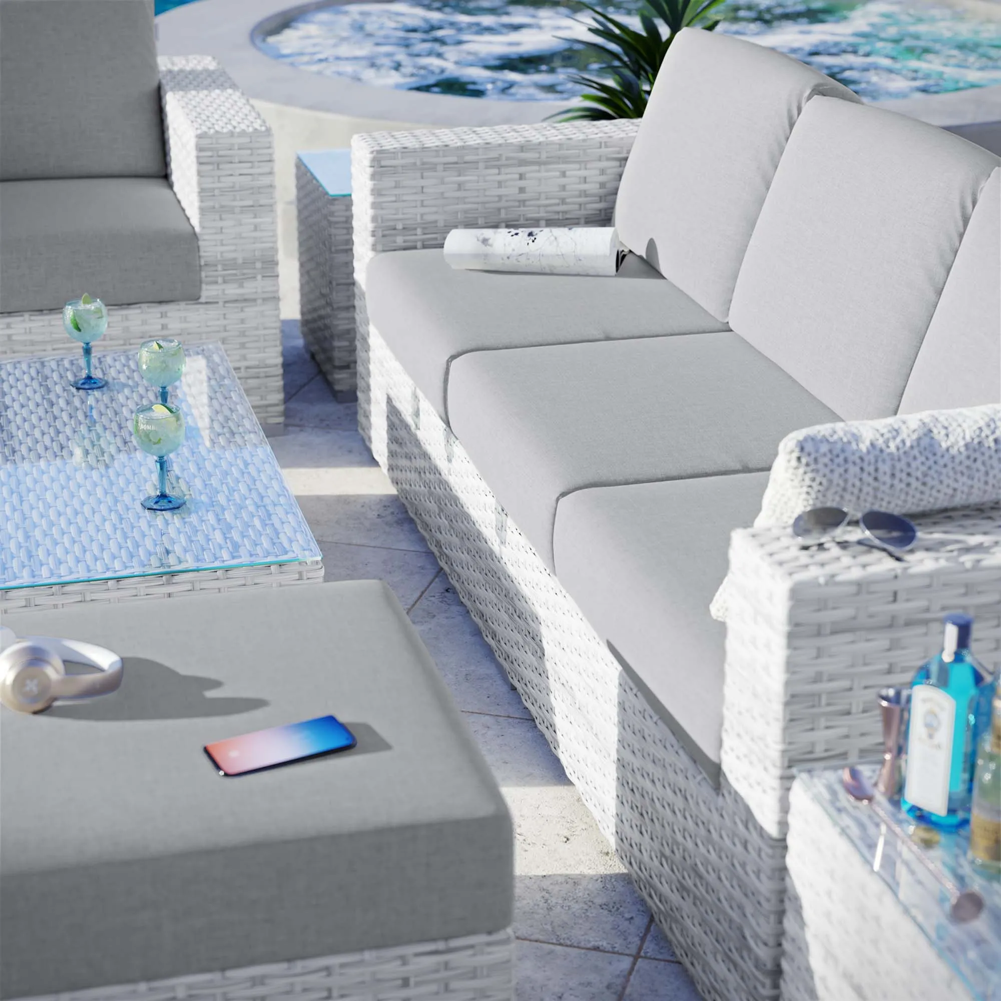 Convene 6-Piece Outdoor Patio Set by Modway