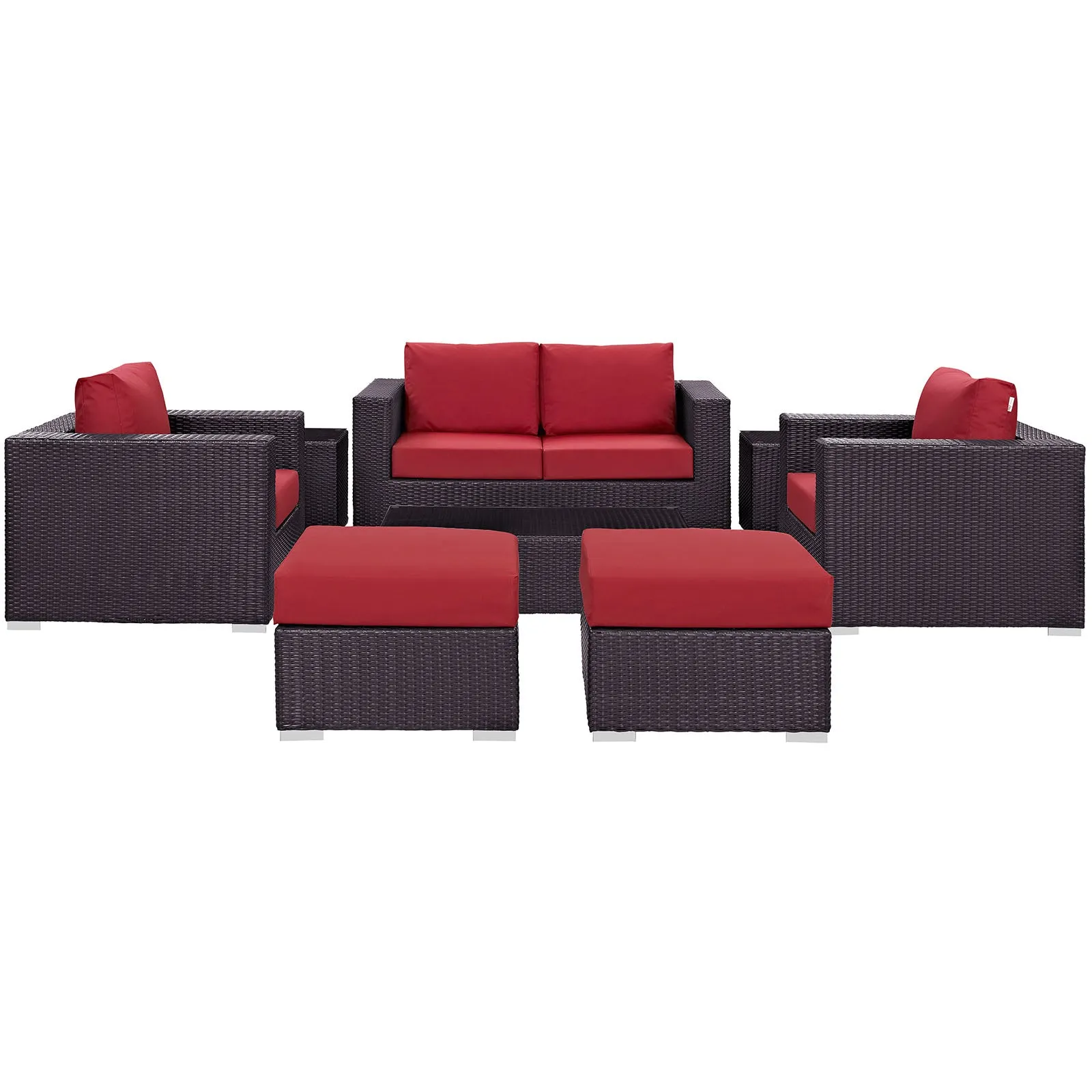 Convene 8 Piece Outdoor Patio Sofa Set by Modway