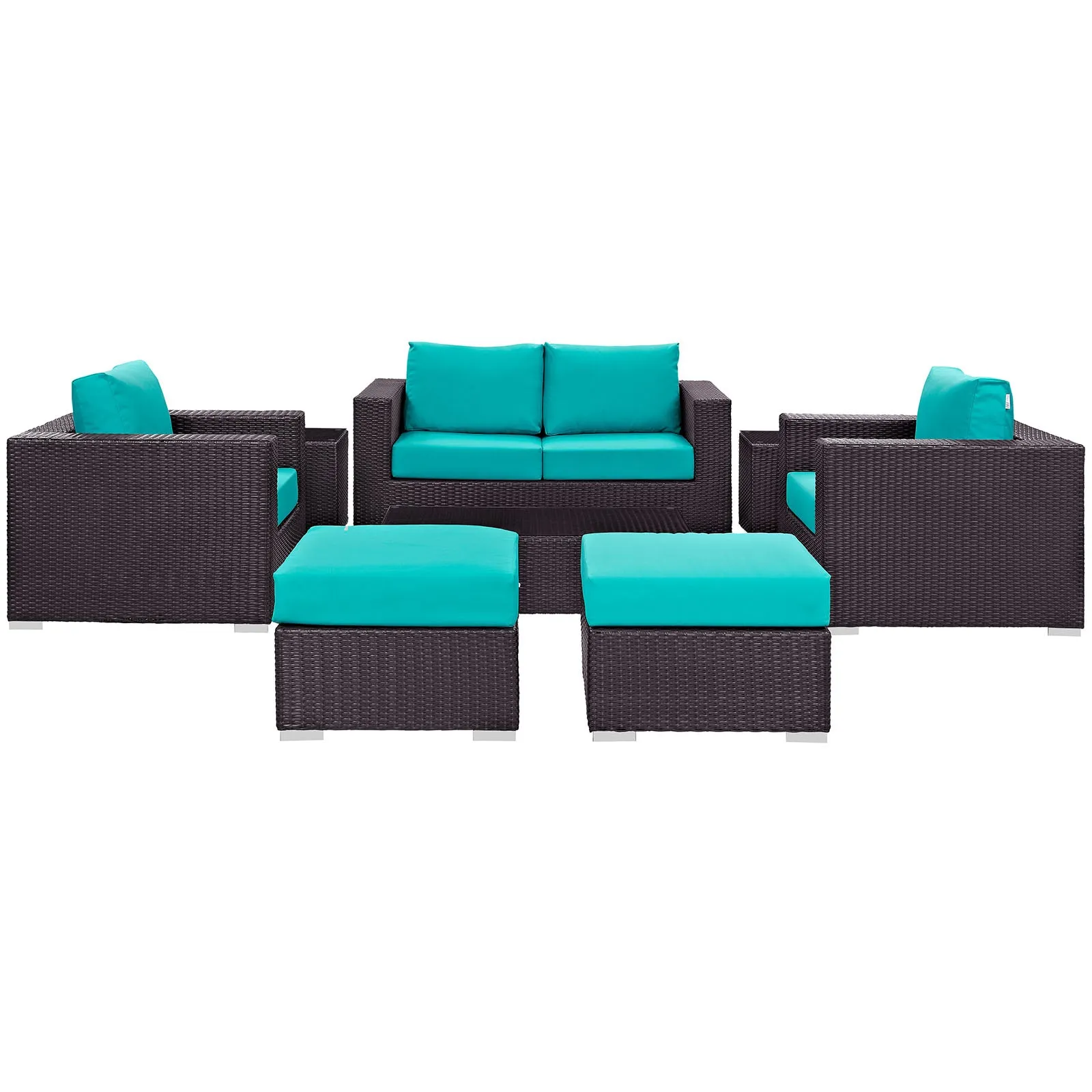 Convene 8 Piece Outdoor Patio Sofa Set by Modway