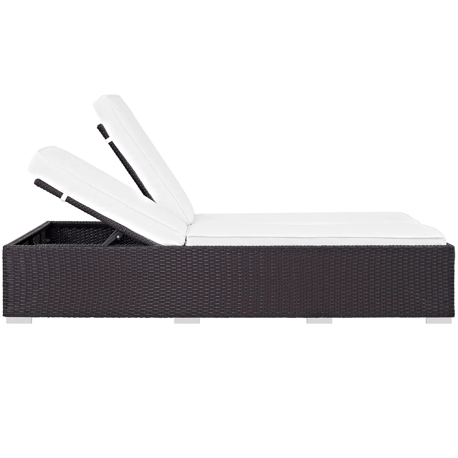 Convene Double Outdoor Patio Chaise by Modway