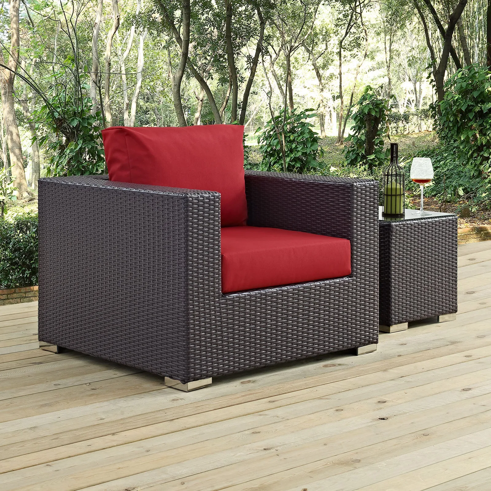 Convene Outdoor Patio Armchair by Modway