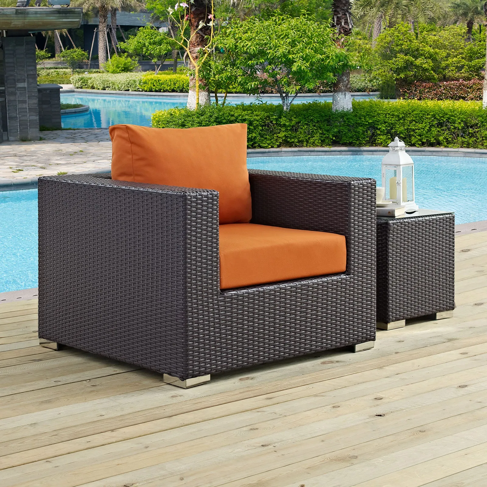 Convene Outdoor Patio Armchair by Modway