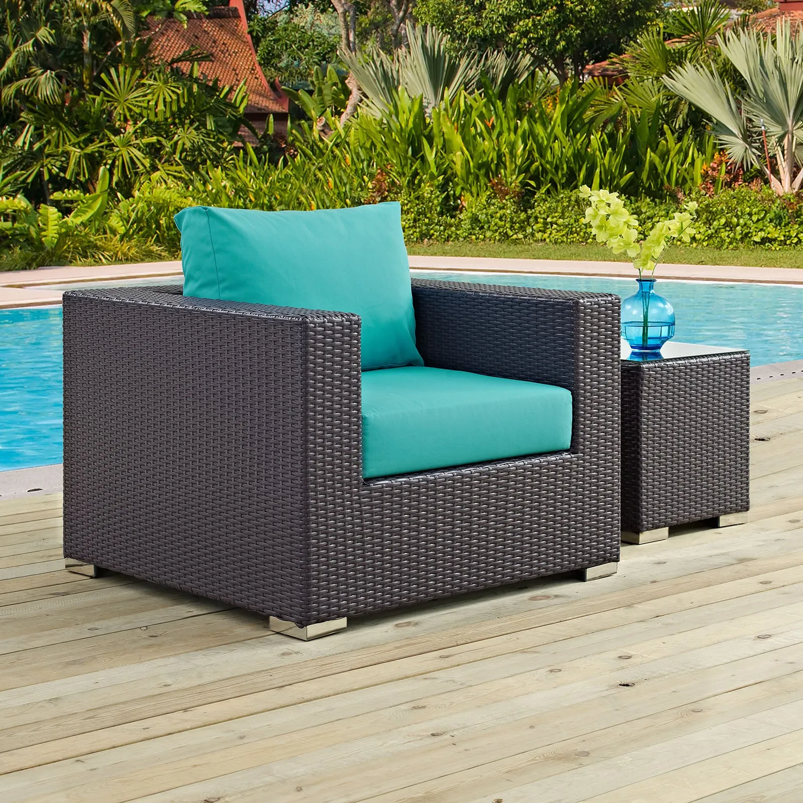 Convene Outdoor Patio Armchair by Modway